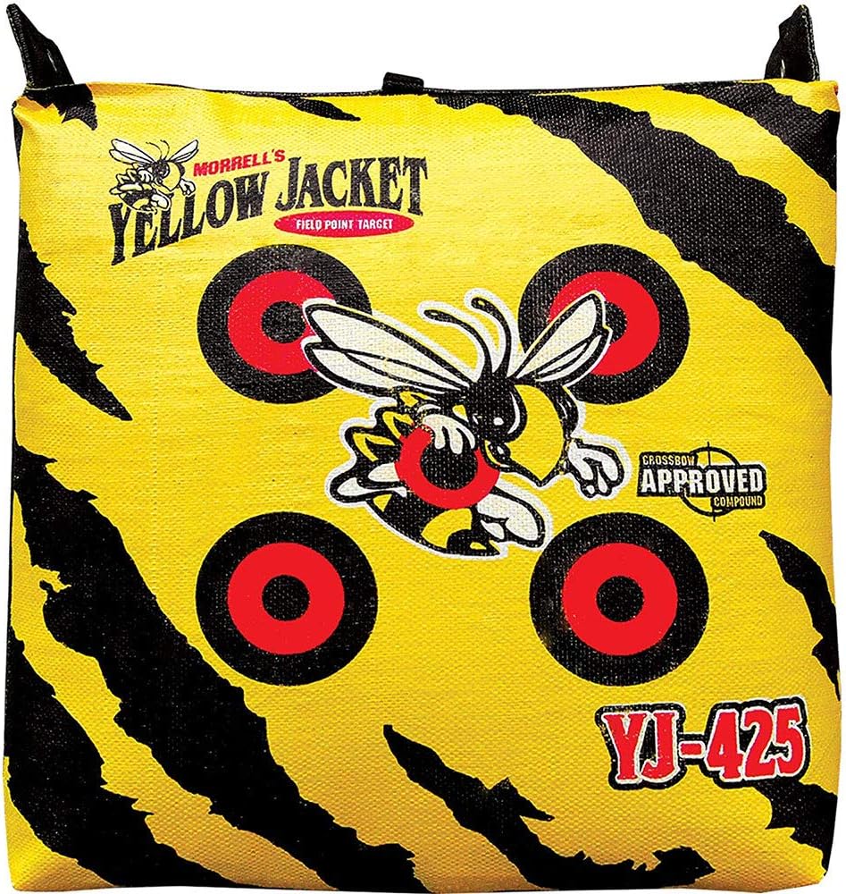 Morrell Yellow Jacket Outdoor Portable Field Point Archery Bag Target (4 Pack) - VMInnovations