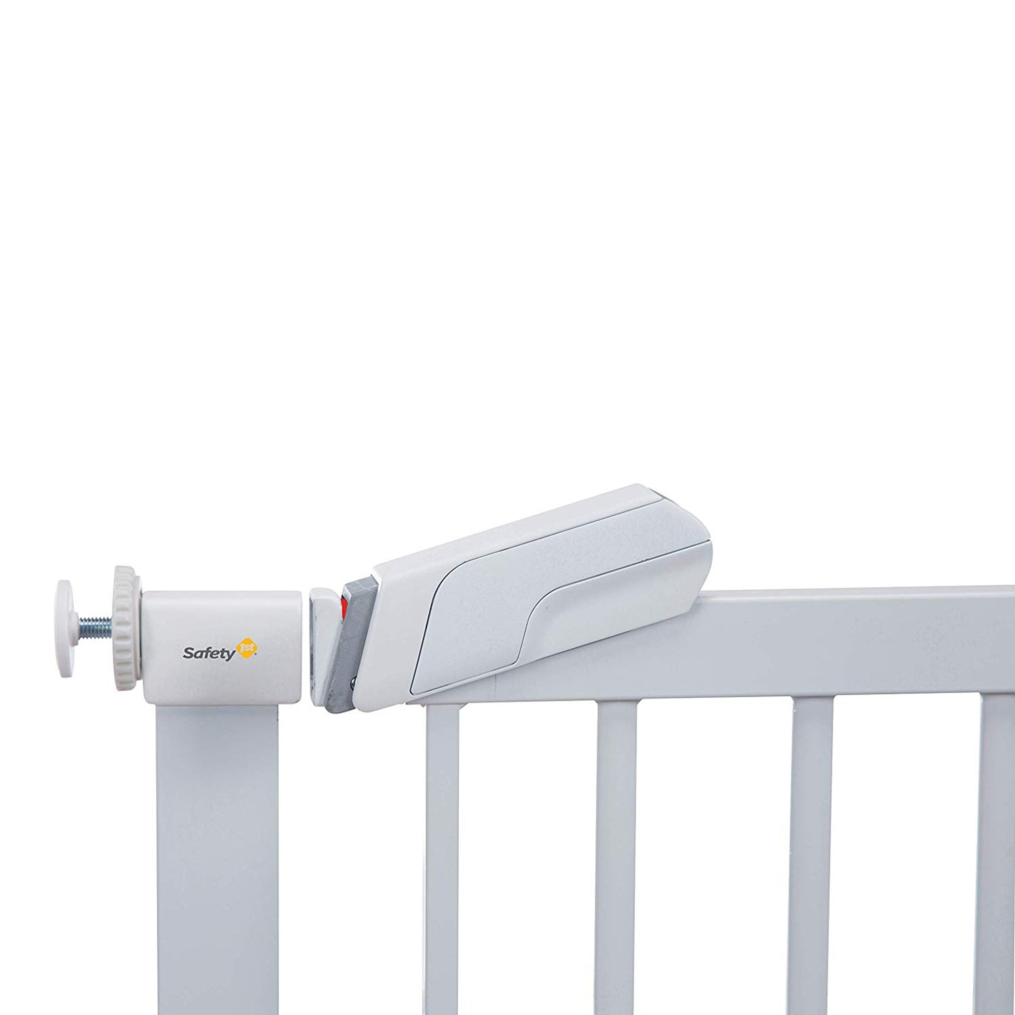 Safety Flat Step Pressure Mounted Doorway Stairway Baby Safety Gate, (Open Box) - VMInnovations