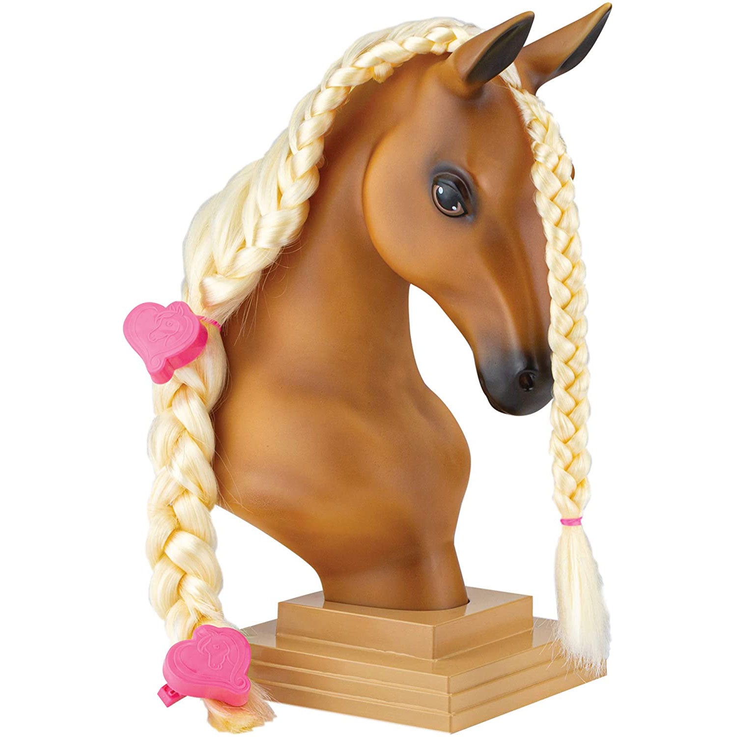 Breyer 7402 Blonde Mane Beauty Toy Horse Styling Head with Hair Tools, Sunset