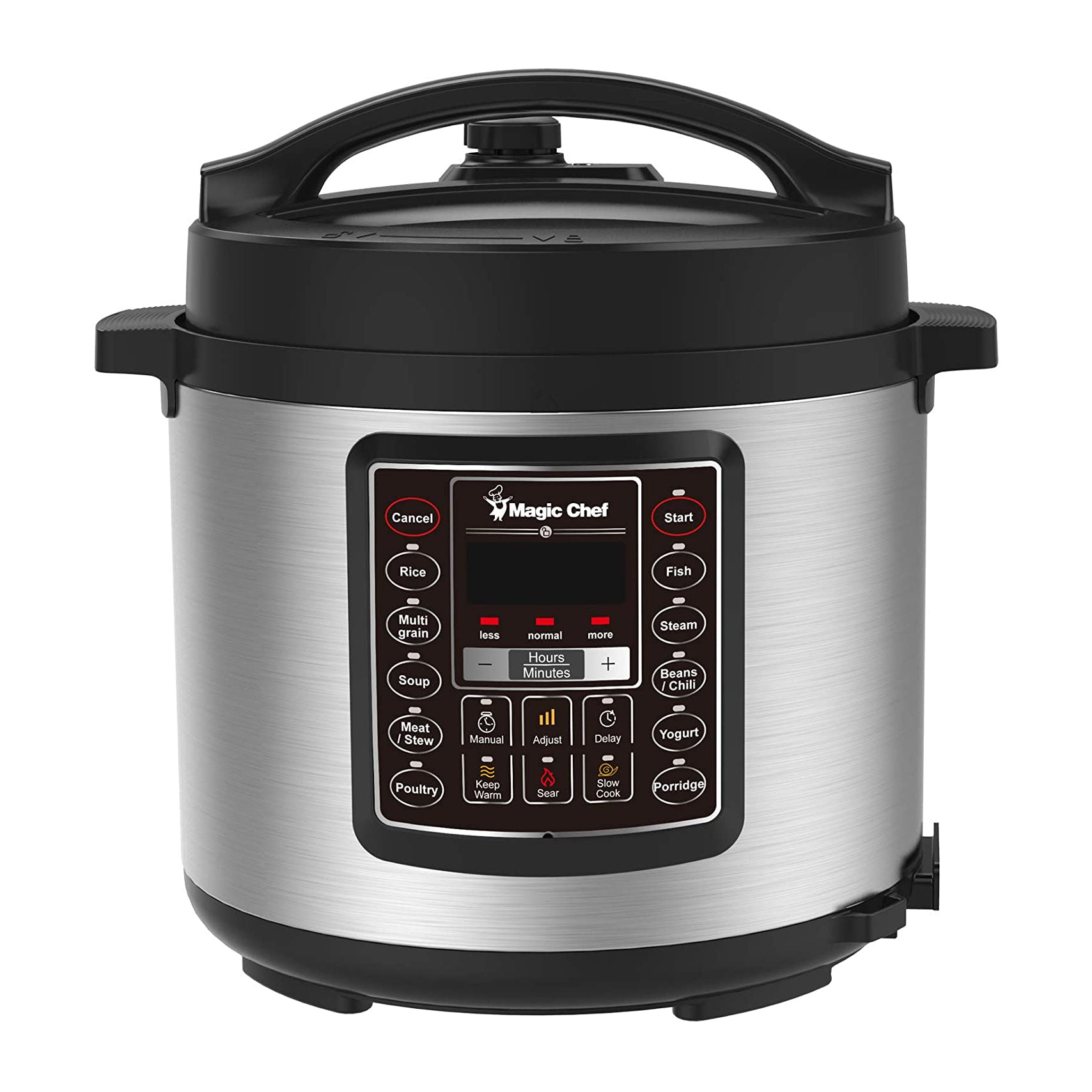 Magic Chef 6 Qt 7-in-1 Program Pressure Cooker Slow Cooking Multi Pot (Used)
