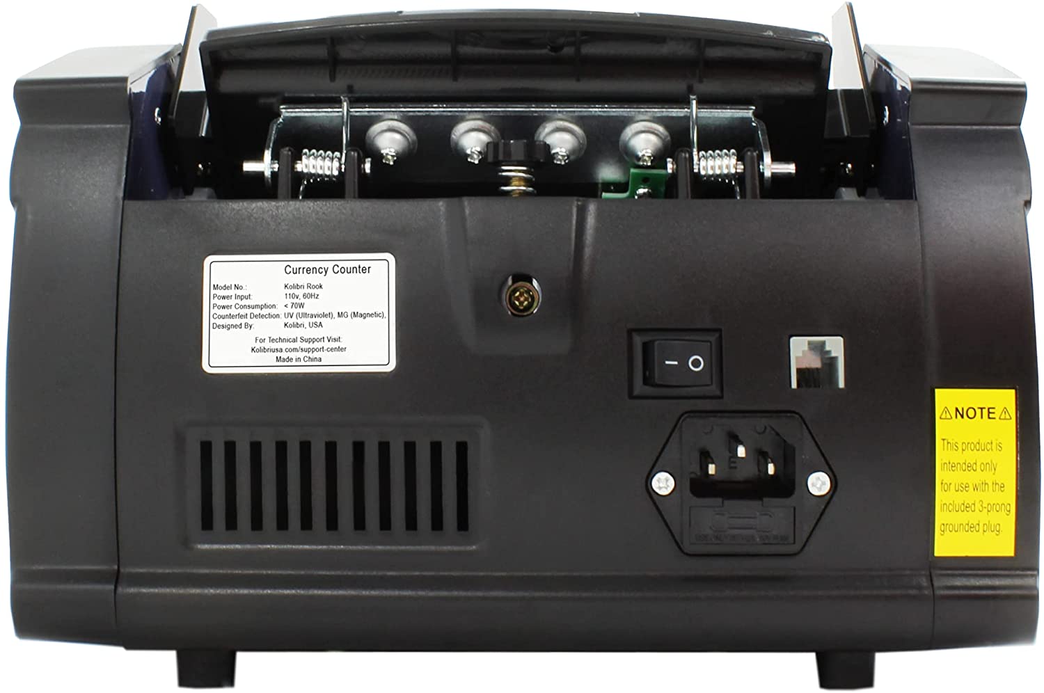 Kolibri Rook Bill Money Counter Machine with Counterfeit Detector (Open Box)