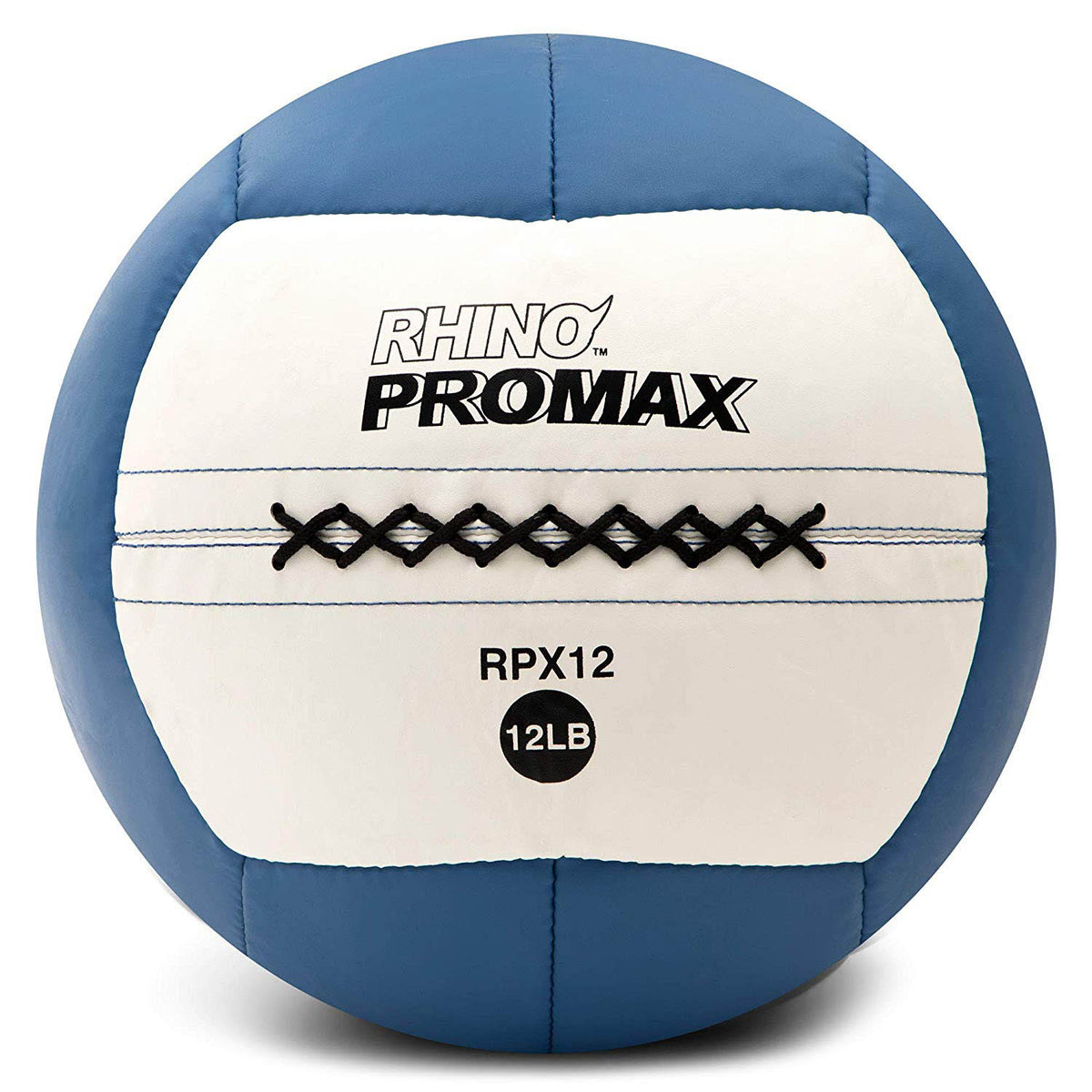 Champion Sports Soft Shell Rhino Slam Royal Blue Medicine Ball, 12 Pounds (Used)