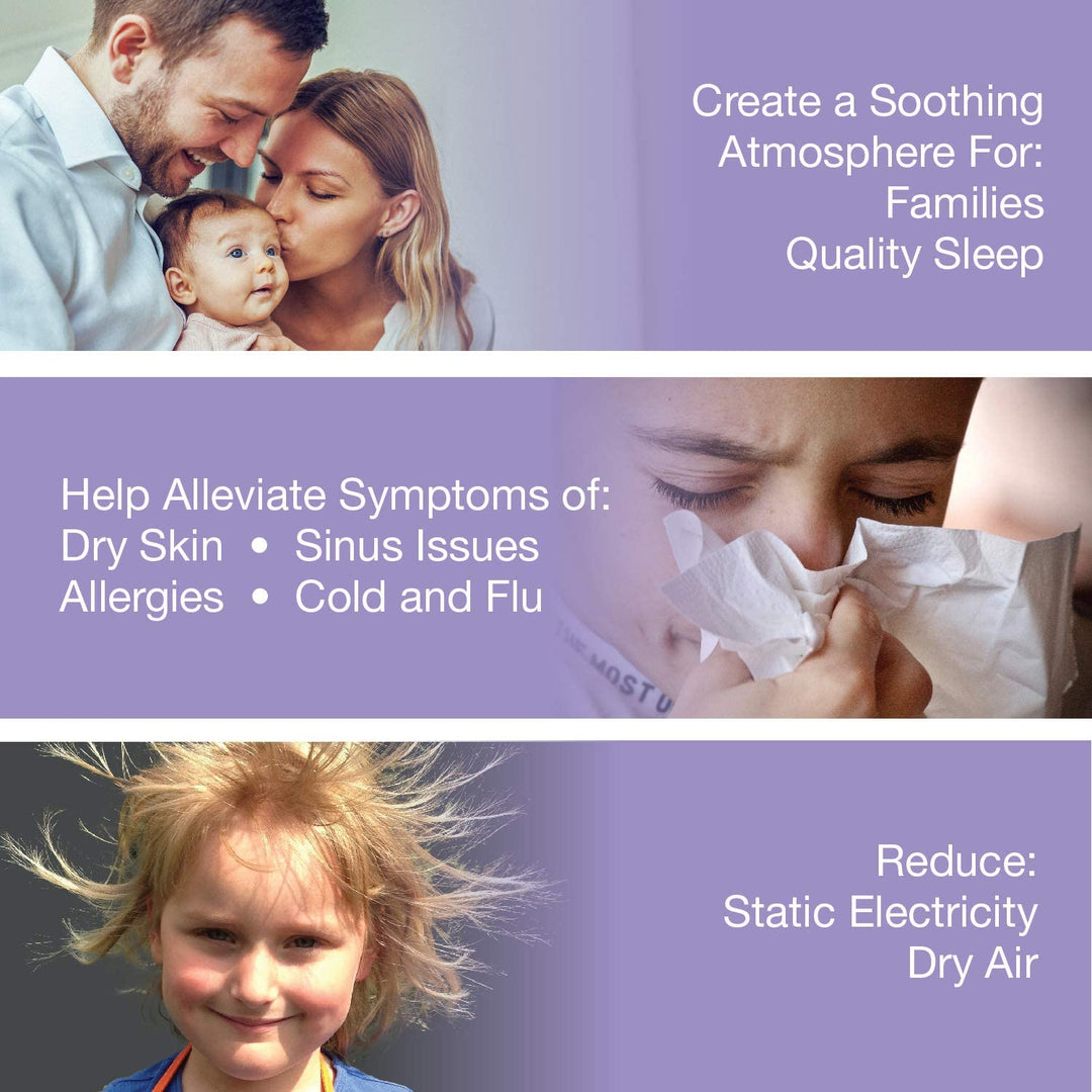 Lasko LKO-UH200 Ultrasonic 360 Degree Adjustable Nozzle Cool Mist Humidifier - VMInnovations