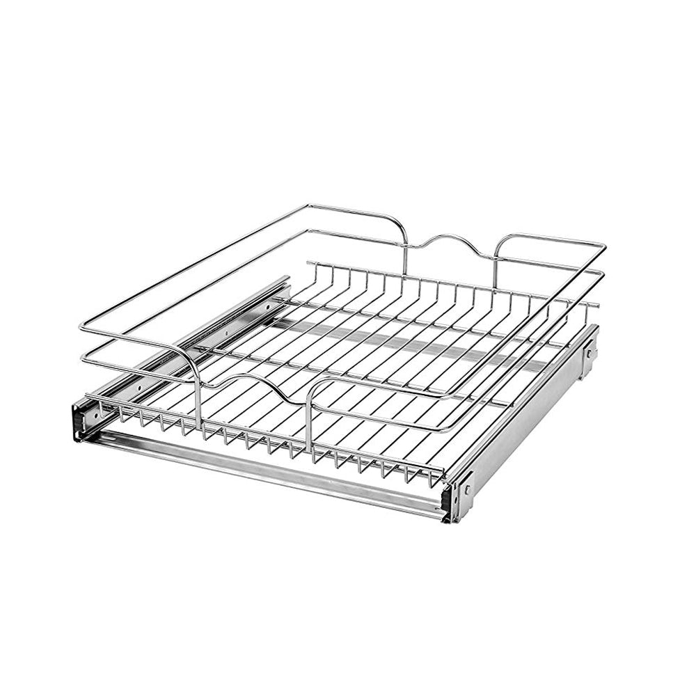 Rev-A-Shelf 22 Inch Base Cabinet Pullout Single Wire Sink Basket (Open Box)