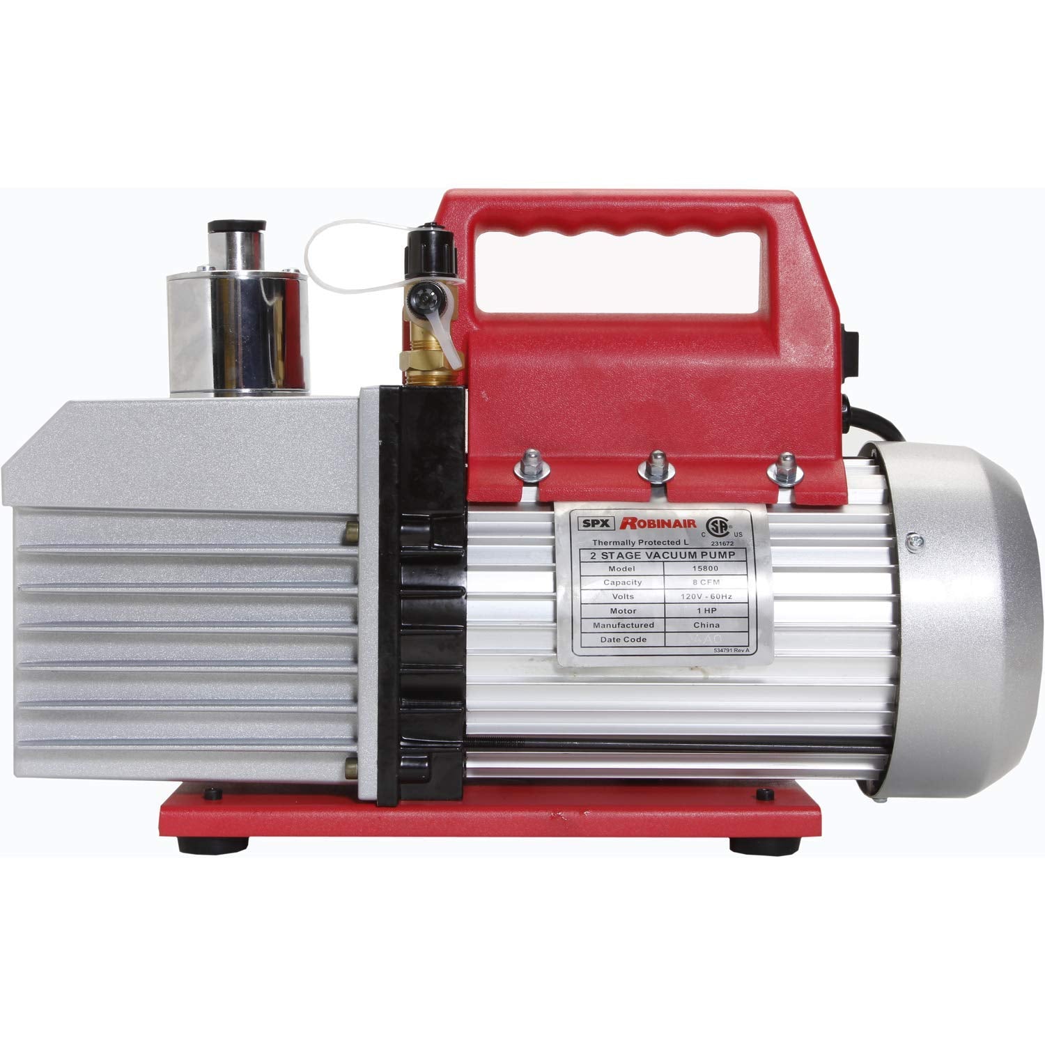 Robinair 15800 VacuMaster 2-Stage 8 CFM Refrigeration Shop Vacuum Pump (Used)