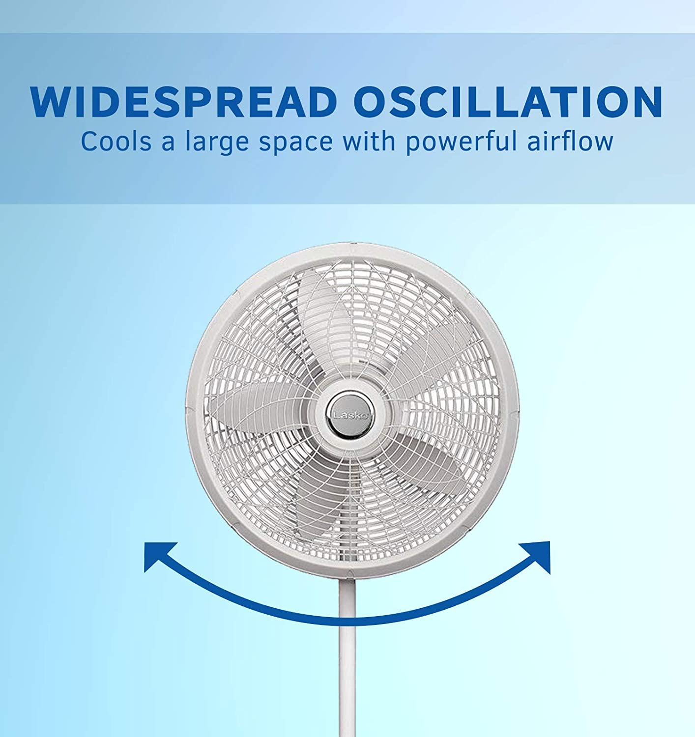 Lasko 18 Inch Elegance and Performance Oscillating Standing Pedestal Fan (Used) - VMInnovations