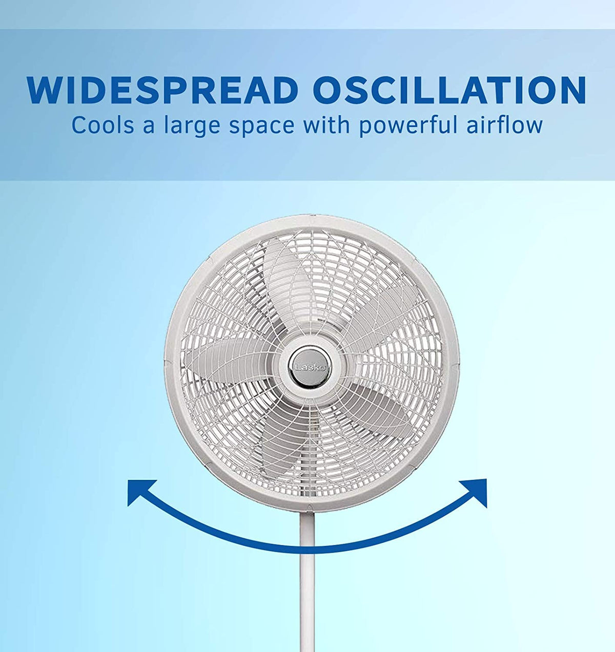 Lasko 18 Inch Elegance and Performance Oscillating Pedestal Fan (For Parts)