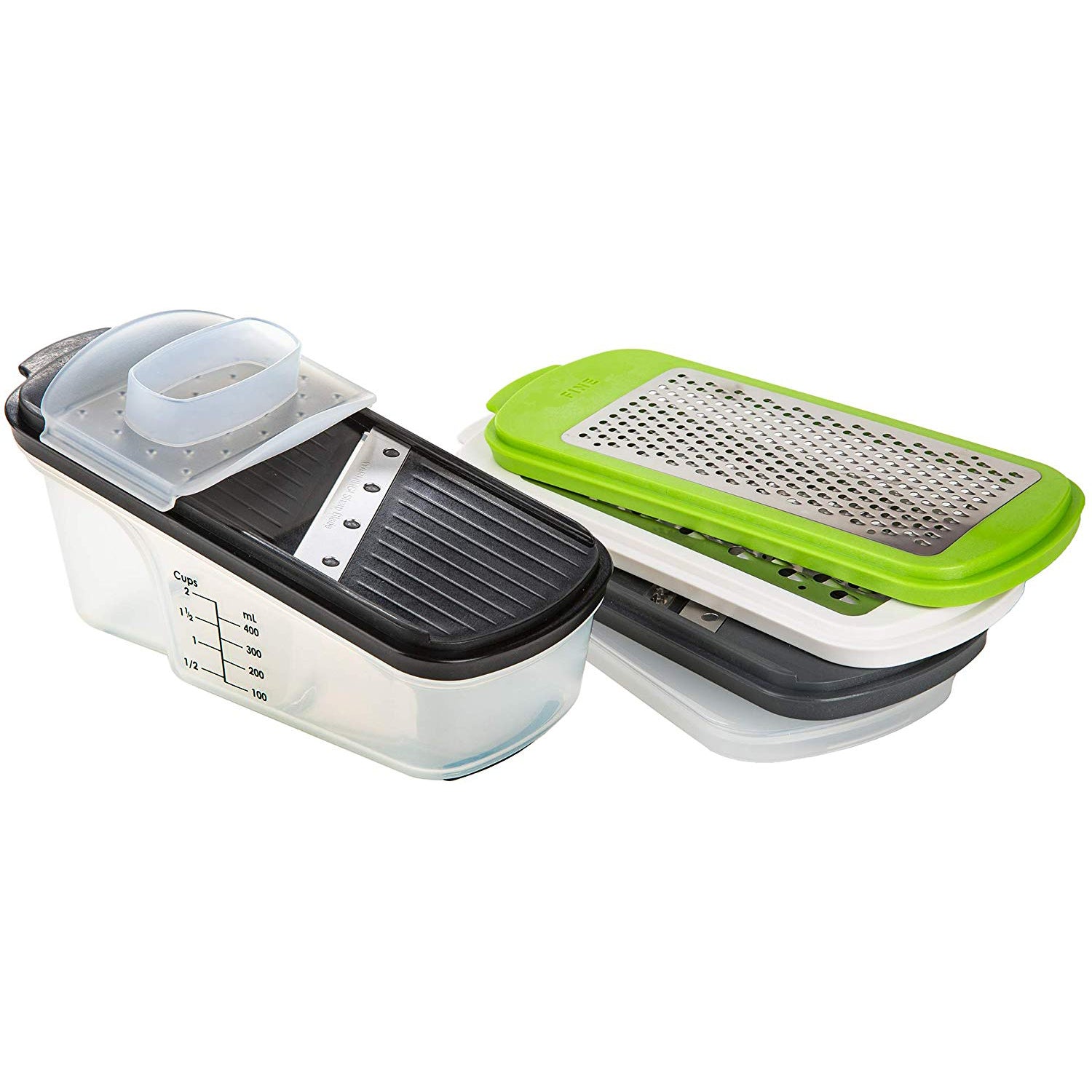 PrepWorks HG-88 Dishwasher Safe Grate, Slice, & Store Kitchen Accessory Tool