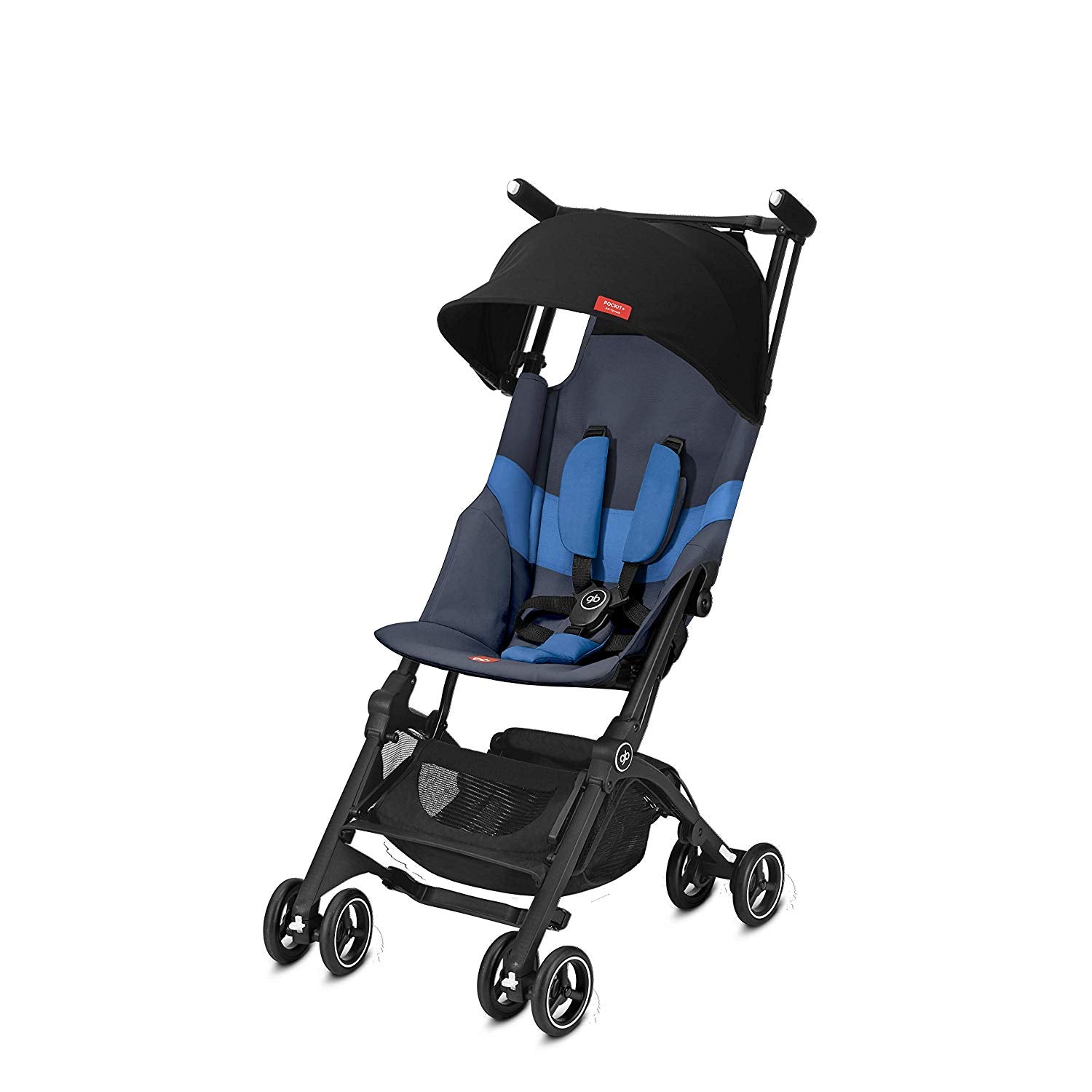 GB Gold Pockit Plus Folding All Terrain Infant Stroller, Night Blue (Open Box)