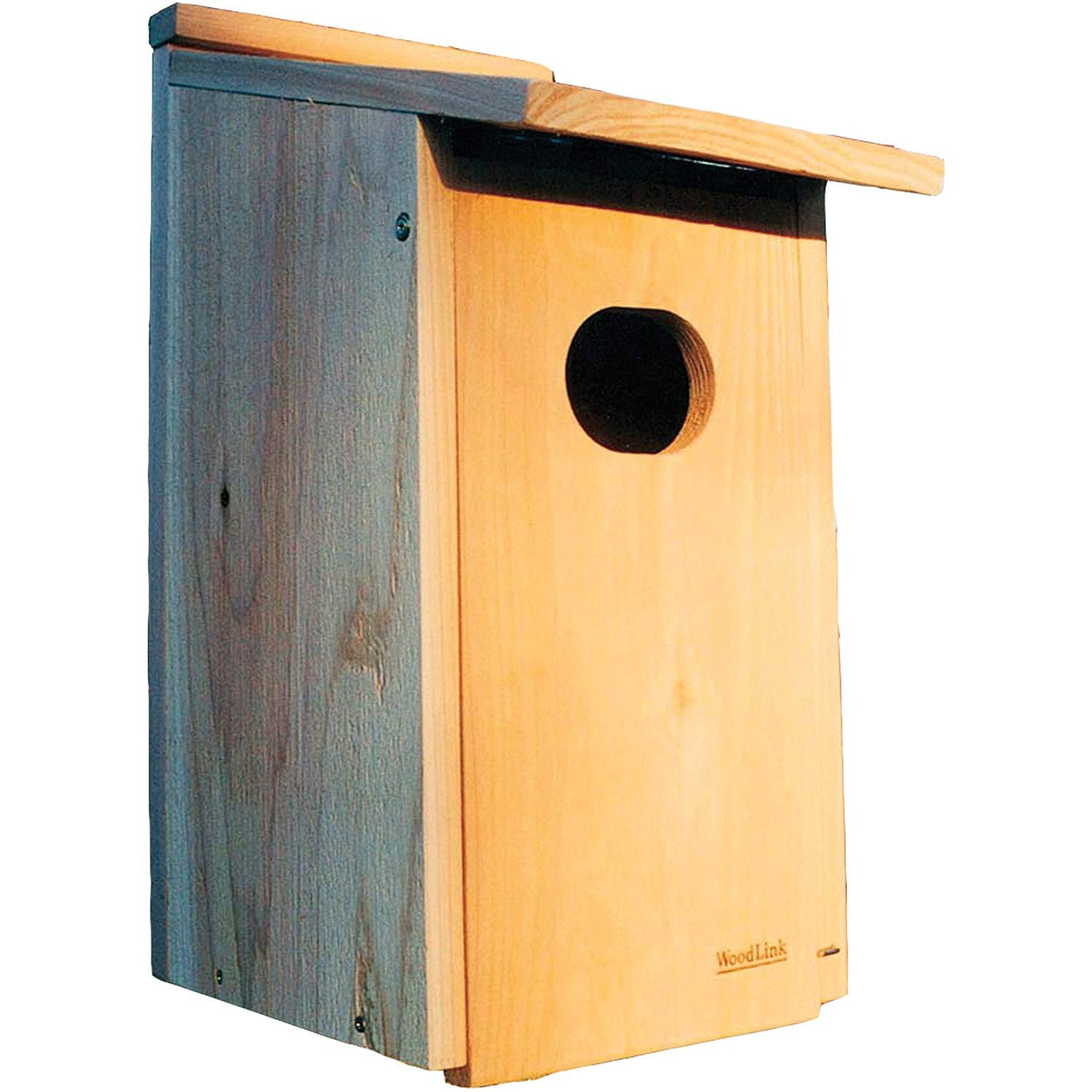 Woodlink WD1 Wood Duck Nesting House Box w/ 4x3-Inch Oval Entrance Hole (2 Pack) - VMInnovations