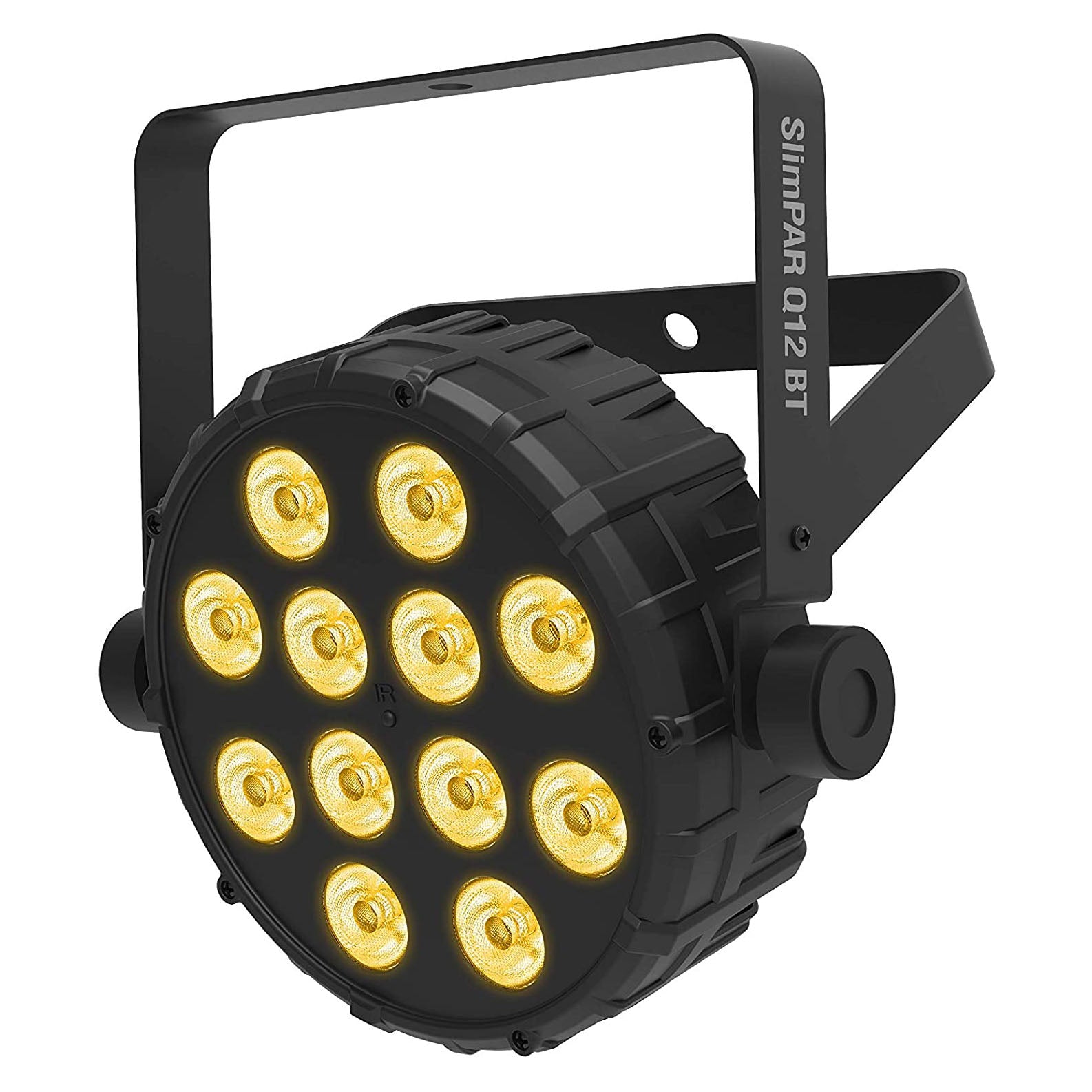 CHAUVET DJ SlimPAR Q12BT Par Flat Can RGB Wash Wireless LED Stage Light Fixture