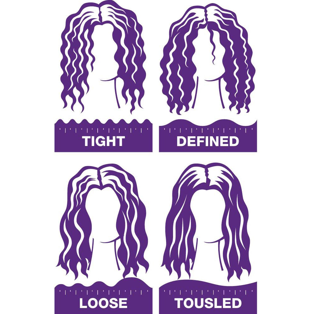 Bed Head A-Weave-We-Go Ceramic Hair Waver for Multiple Styles, Purple (Used)