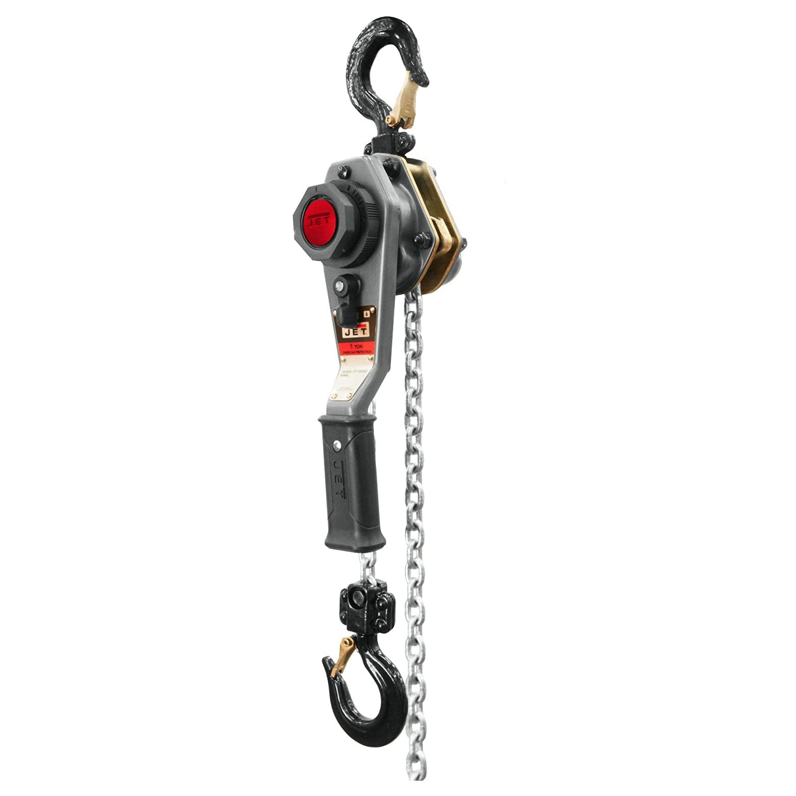 Jet Tools JLH Series 1 Ton Puller Hoist 15 Foot Lift with Overload Protection - VMInnovations