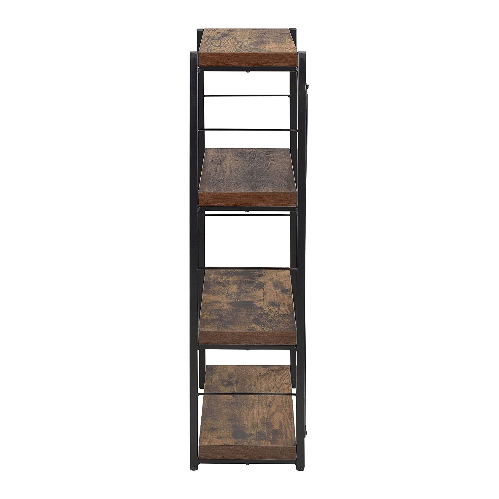 ACME Furniture 43 Inch 3 Tier Bookcase Organizer Storage Shelf, Oak (Open Box)