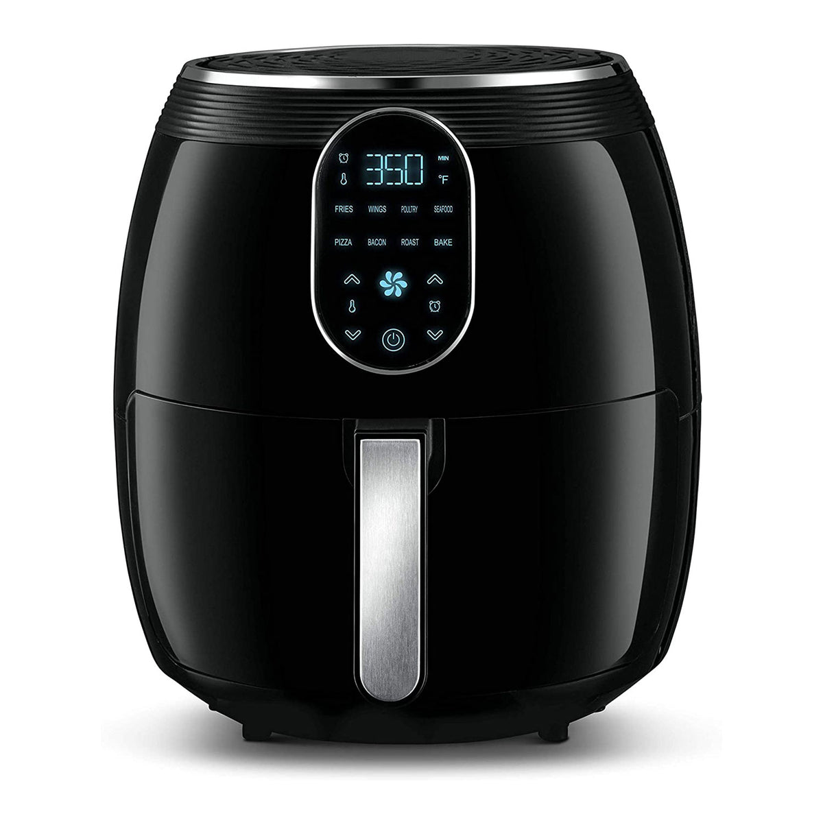 Gourmia 4 Quart Oil Free Digital Fry Air Fryer (Certified Refurbished)(Open Box)