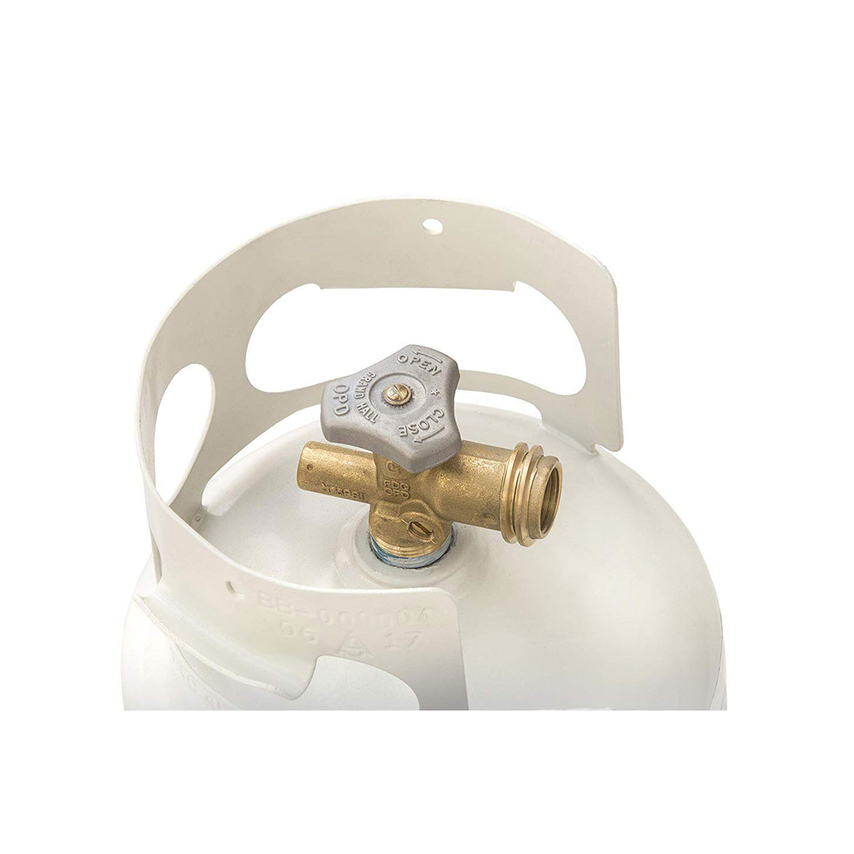 Flame King Ready to Fill Empty LP Propane Gas Cylinder Tank, 5 Pound (Open Box)