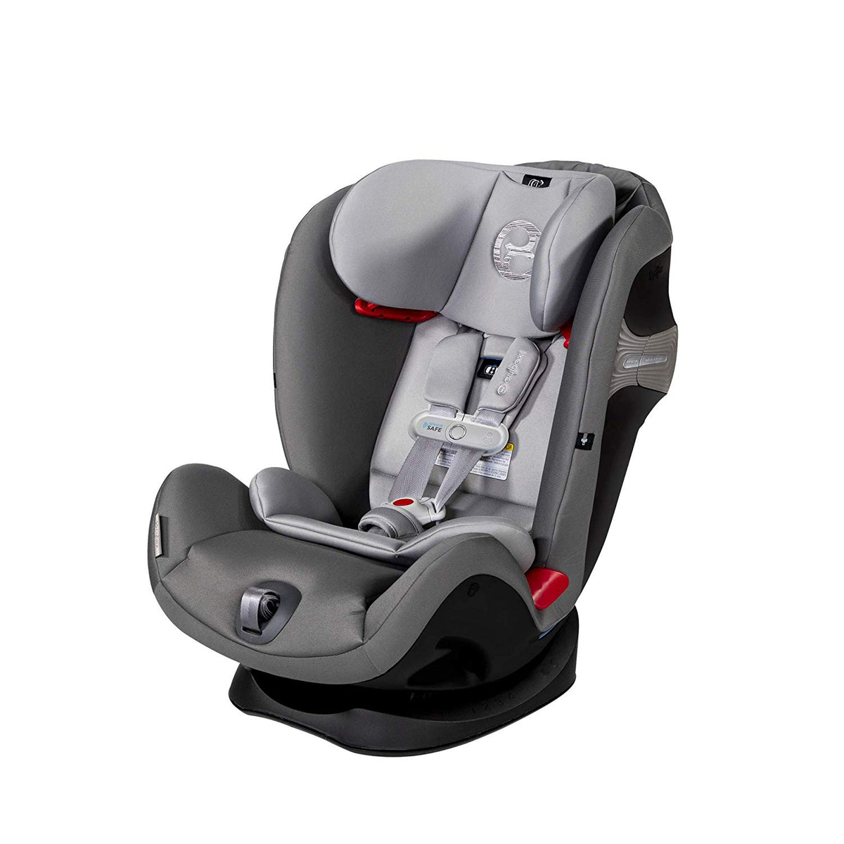 Cybex Gold Eternis S Convertible Toddler Baby Infant Car Seat, Manhattan Gray