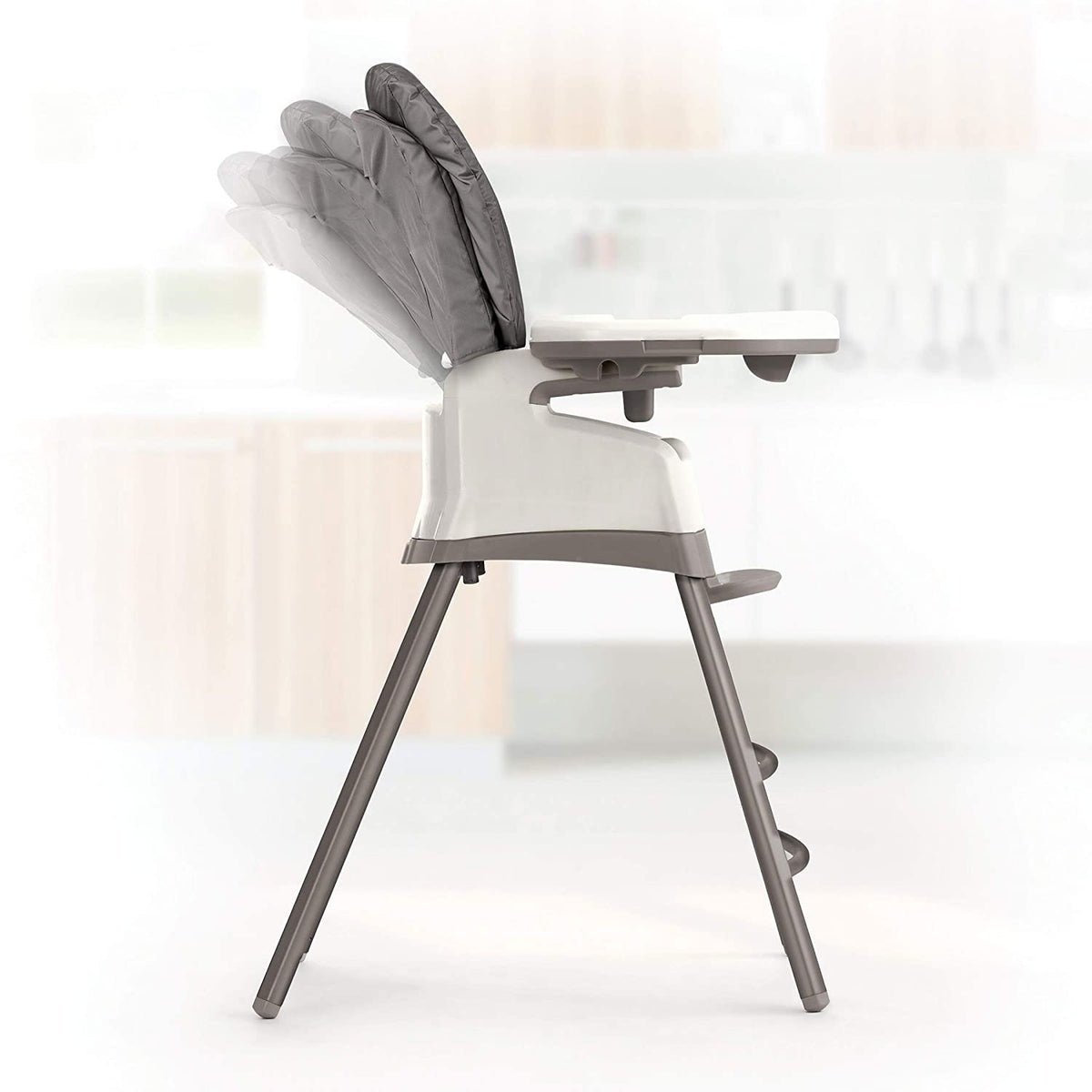 Chicco Stack 3 in 1 Transformable & Portable Highchair, Booster, & Stool, Nordic - VMInnovations