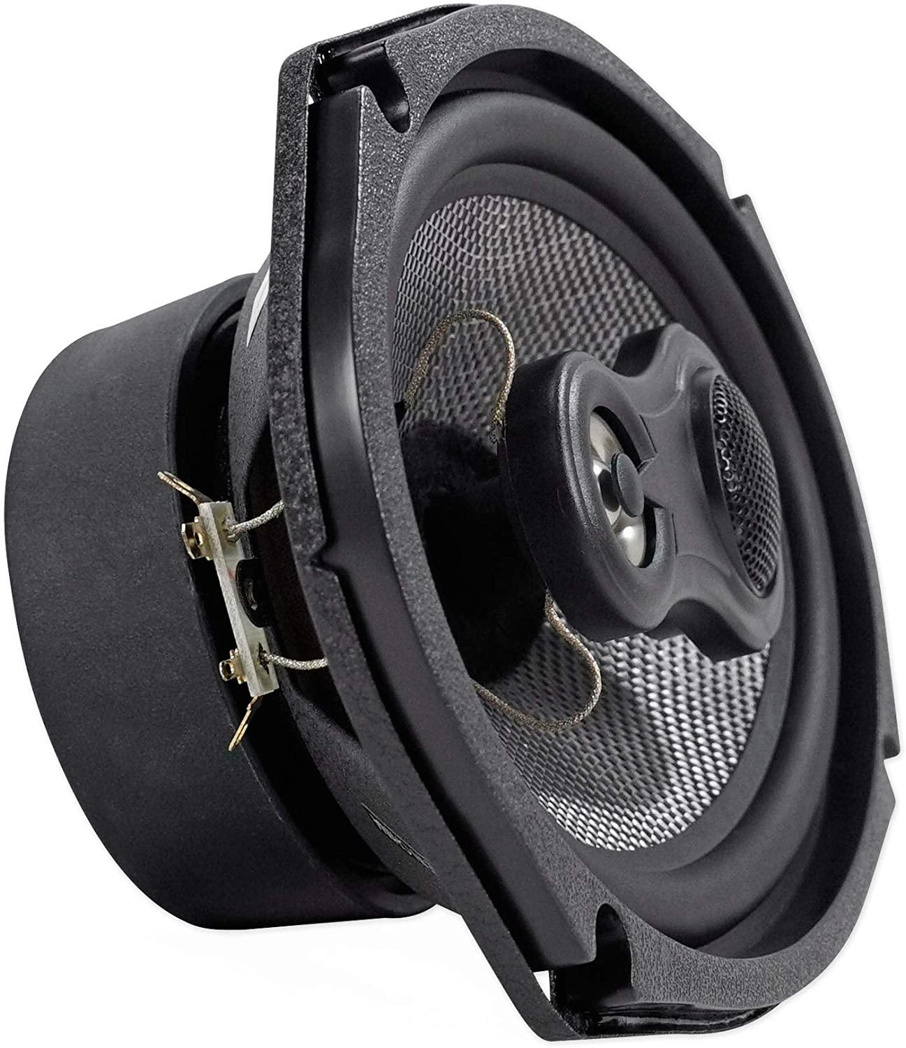 American Bass Coaxial 3 Way 6.9 Inch Neodymium Swivel Tweeter Speaker (Open Box)