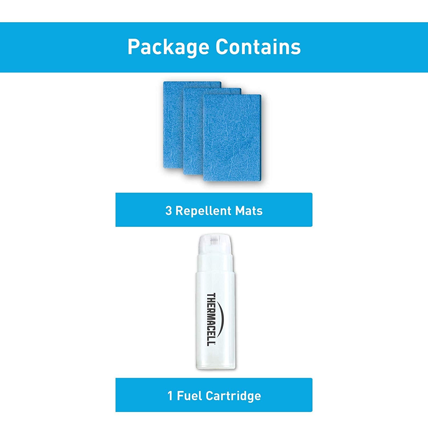 Thermacell Patio Shield No Spray Bug Mosquito Repellent & Refill Packs (2 Pack)