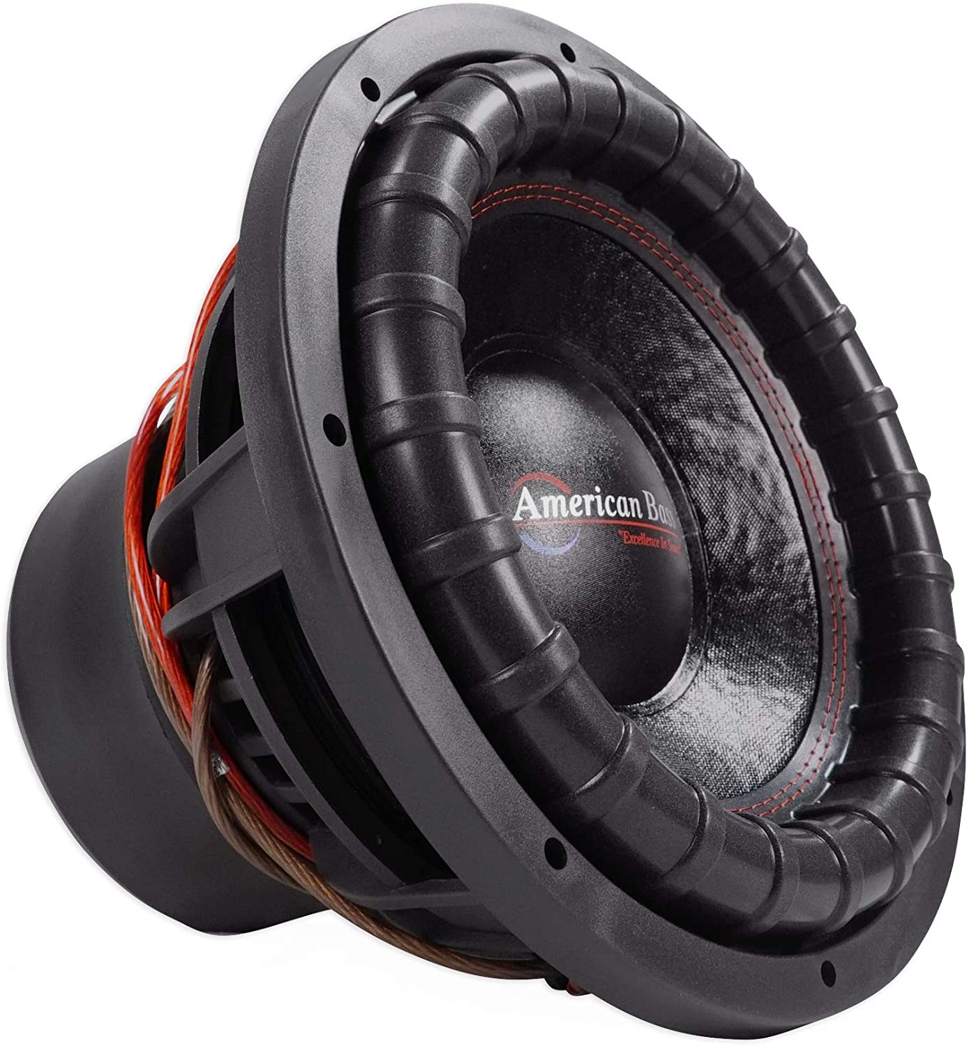 American Bass XFL 1244 12 Inch 2000 Watt Subwoofer Speaker with Dual Enclosure Box