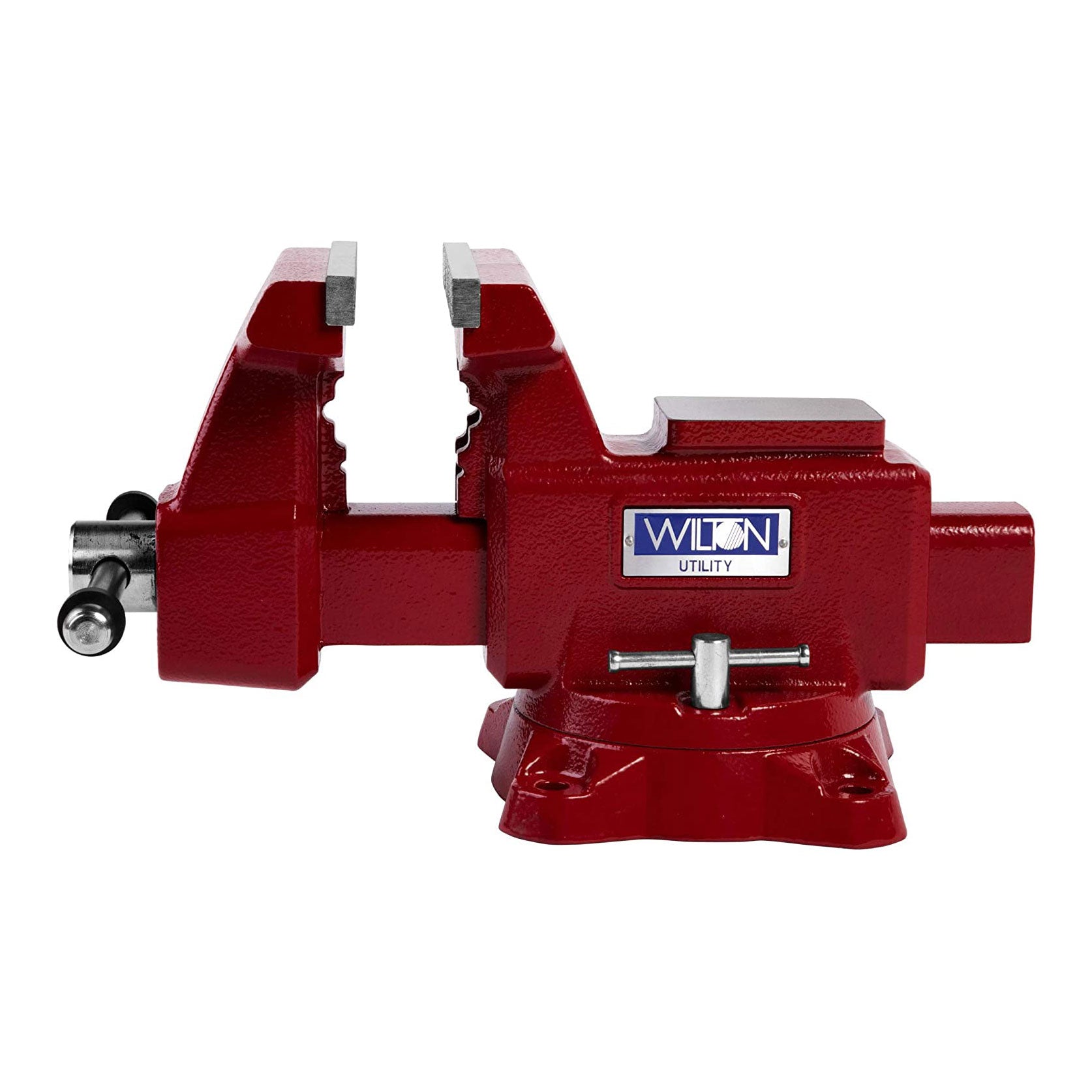 Wilton Utility Bench Vise 6.5 Inch Jaw Width 6 Inch Jaw Opening with Swivel Base - VMInnovations