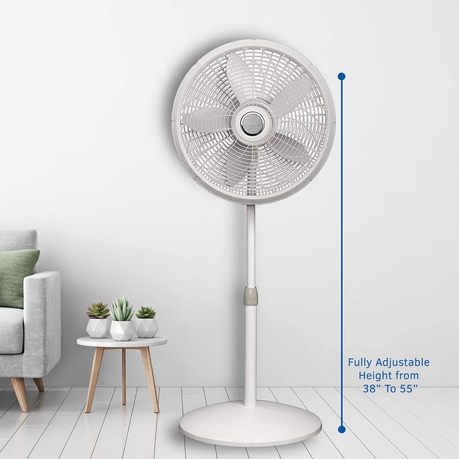 Lasko 18 Inch Elegance and Performance Oscillating Standing Pedestal Fan (Used) - VMInnovations