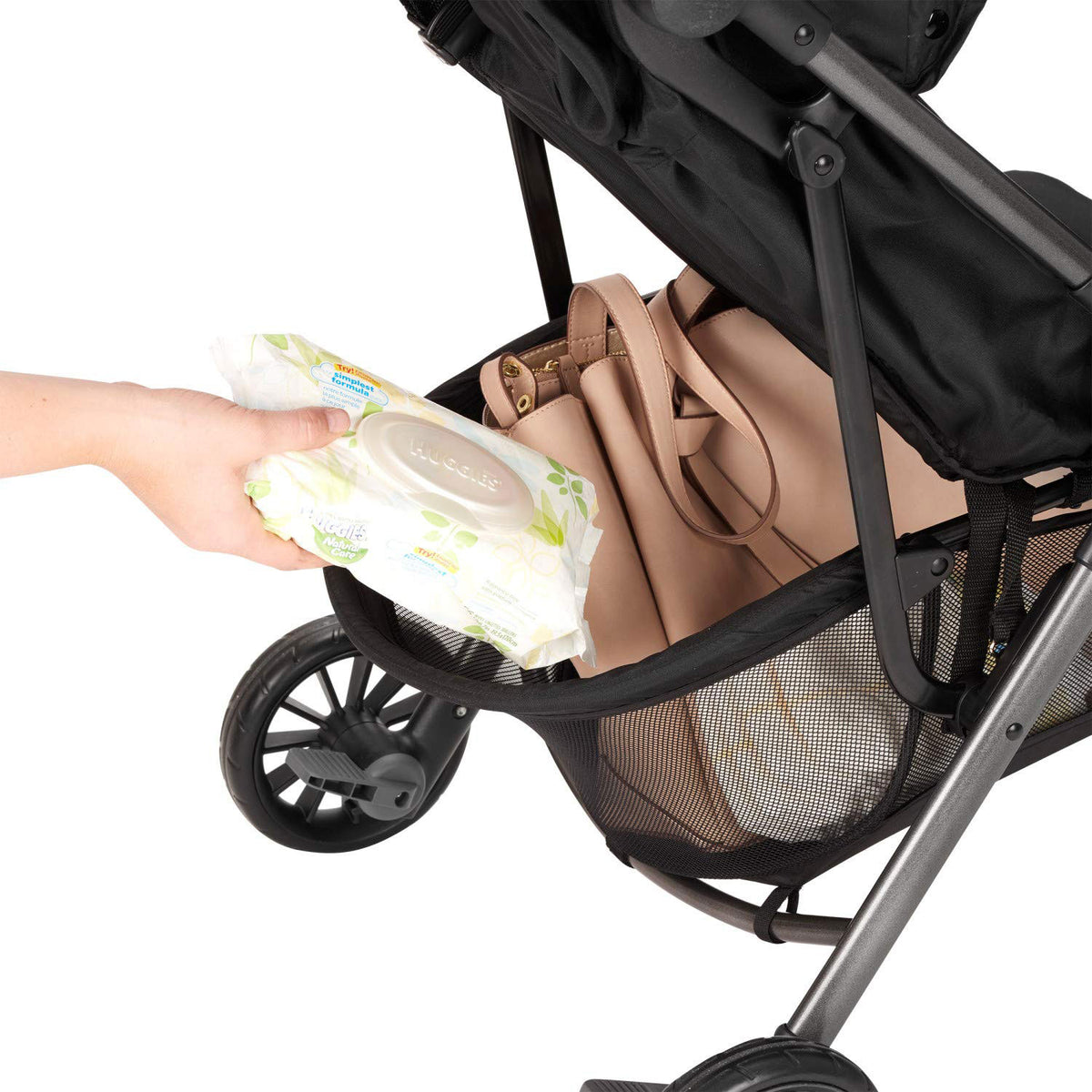 Evenflo Aero Lightweight Stroller with Folding Design and Extra Storage, Lark