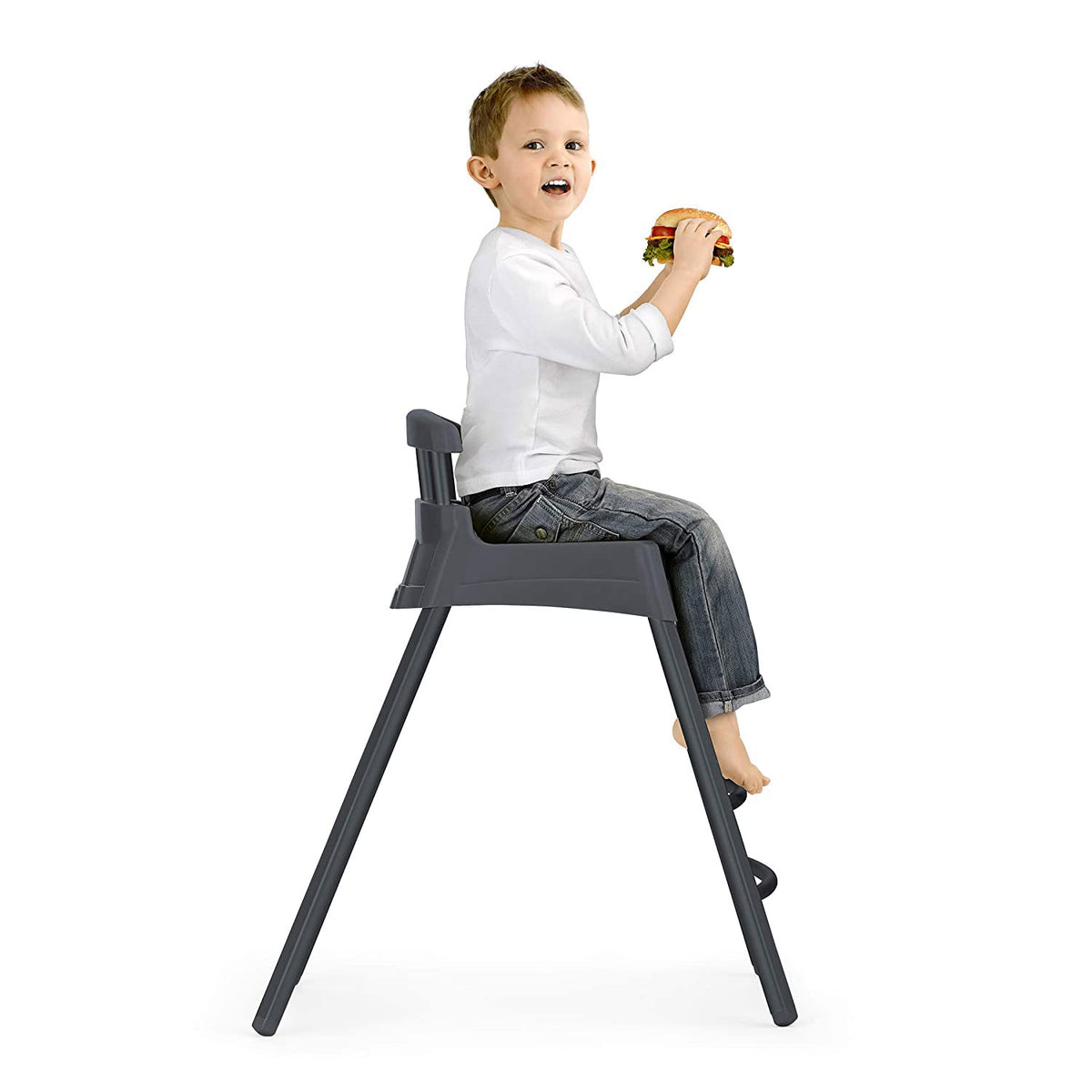 Chicco Stack 3 in 1 Transformable & Portable Highchair, Booster, & Stool, Nordic - VMInnovations