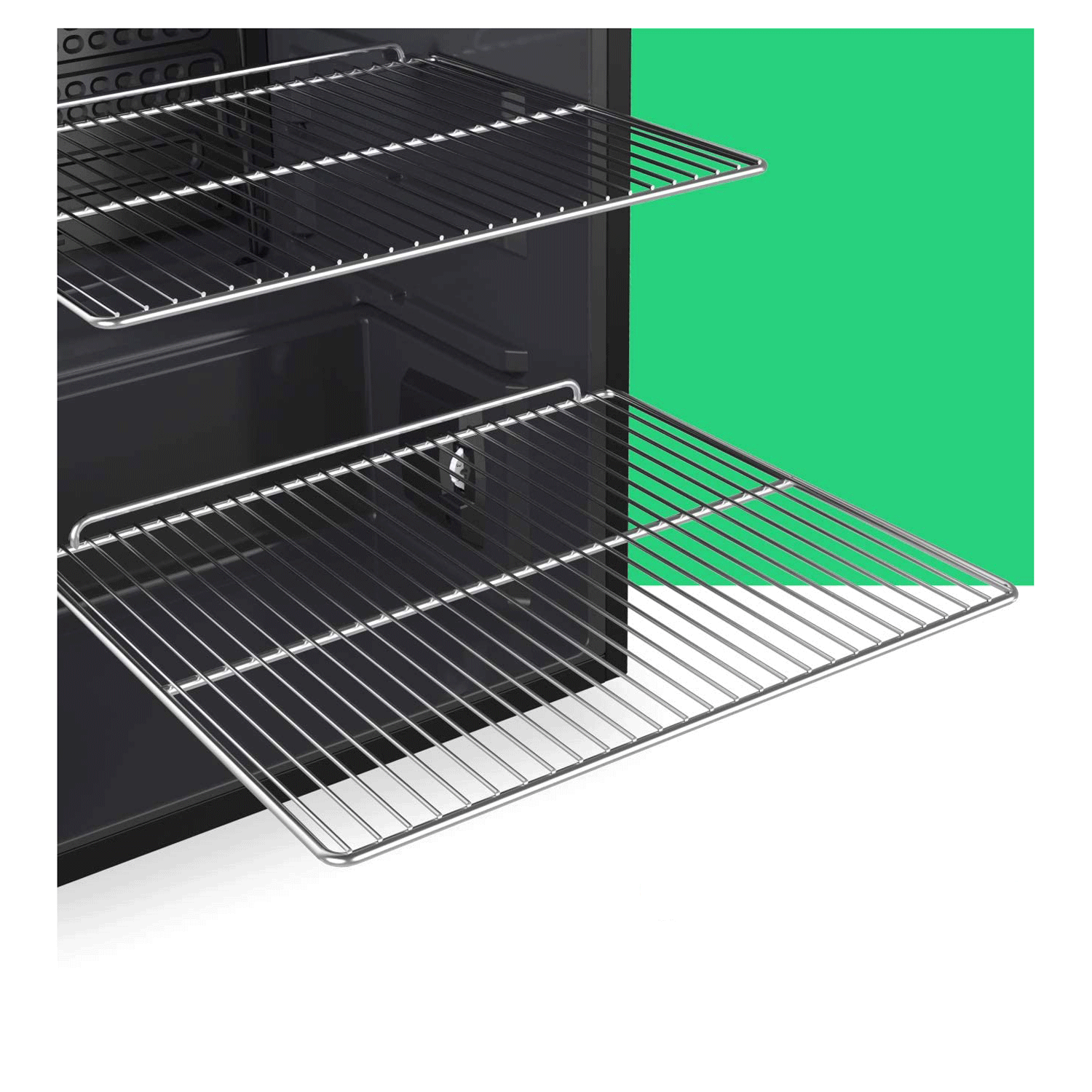 Vremi 2.7 Cubic Foot Glass Door 2 Adjustable Shelves Mini Fridge (For Parts)