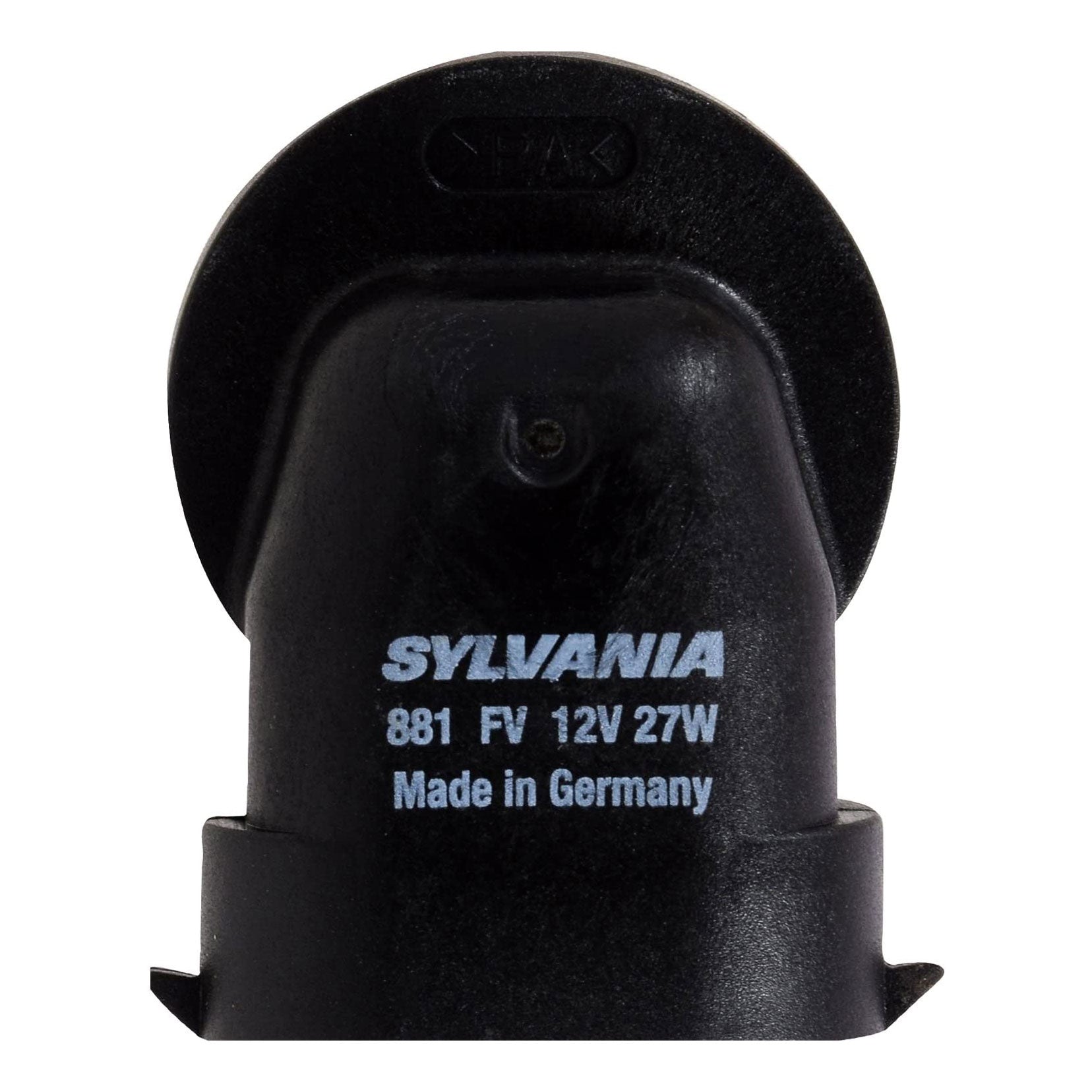 Sylvania 881 Fog Vision Yellow High Performance Halogen Light Bulb Set, 2 Pack