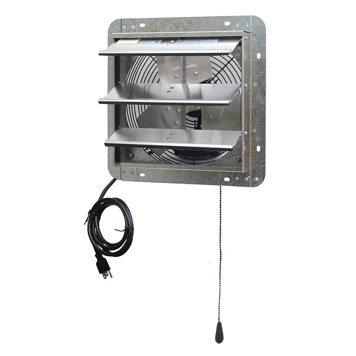 iLiving 12 Inch 3 Speed Attic Garage Growing Ventilation Exhaust Fan (Open Box)