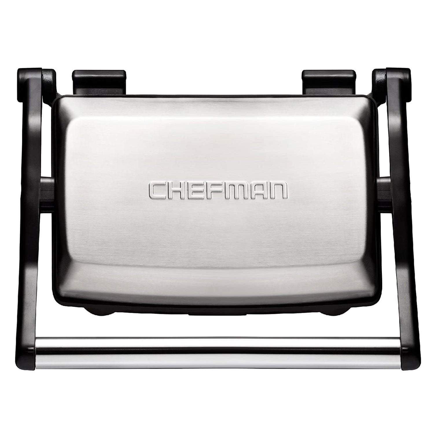 Chefman Panini Press Grill and Gourmet Sandwich Maker, Stainless Steel (Used)