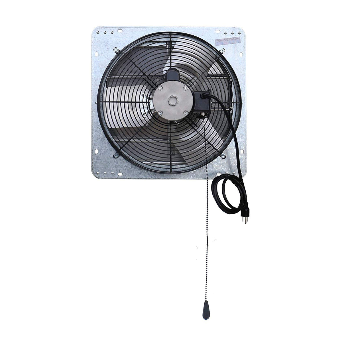iLiving 3 Speed 16 Inch Exhaust Attic Garage Grow Fan w/ Thermostat (Open Box)