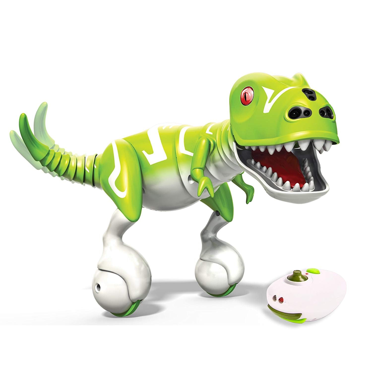 Spin Master Zoomer Dino RC Rolling Dinosaur Toy & Remote (Refurbished) (Used)