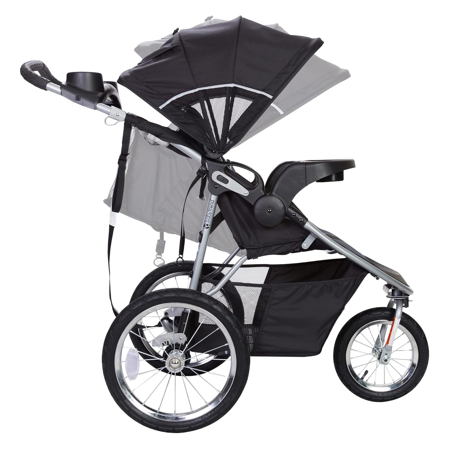 Baby Trend Travel System, Stroller and Car Seat Combo, Pathway 35 Jogger, Grey - VMInnovations