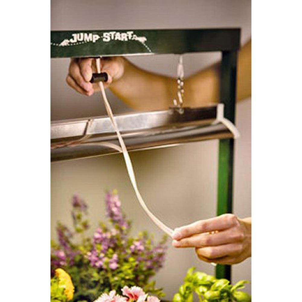 Hydroponic Heat Mat + Digital Temperature Controller + 4-Foot Grow Light System