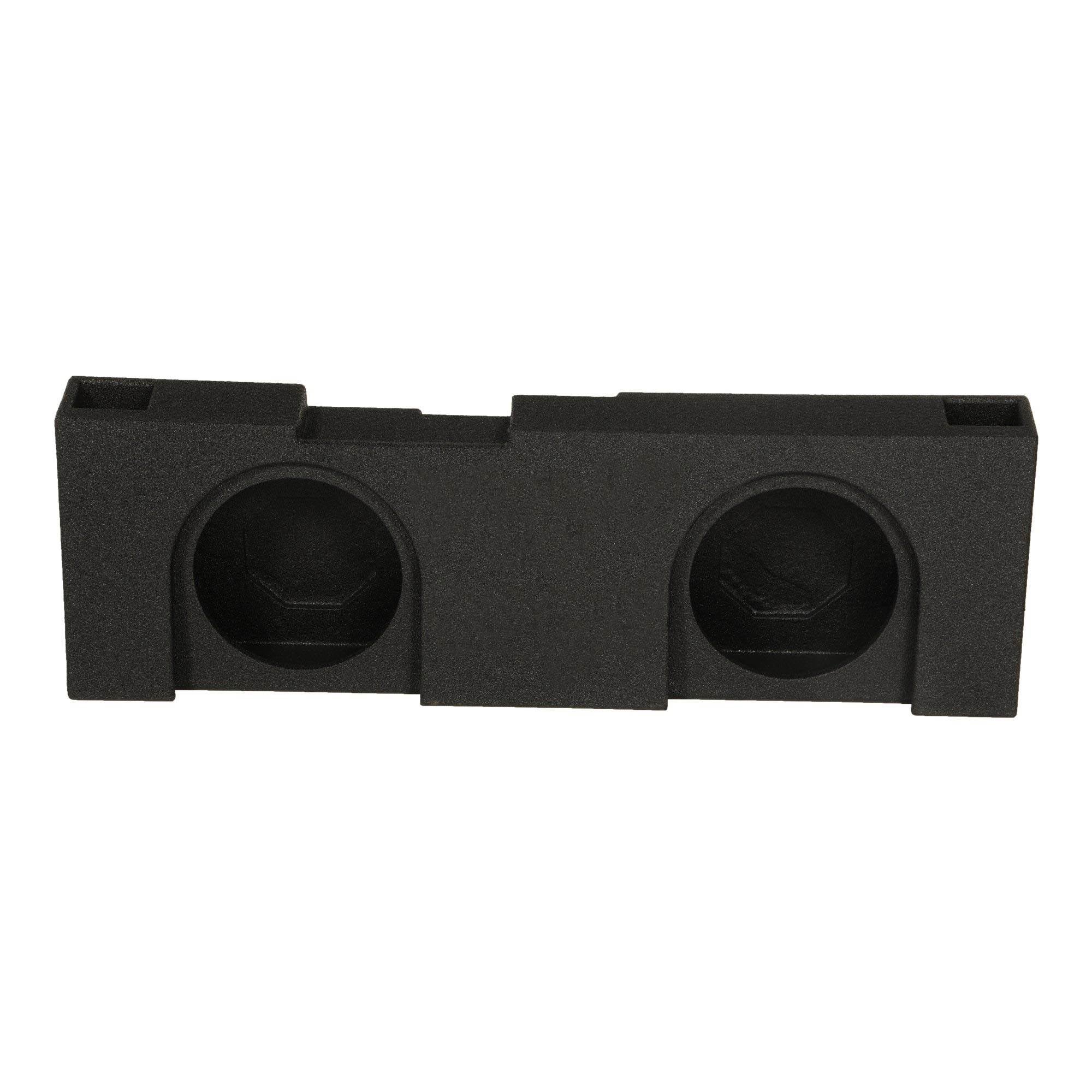 QPower Dual 12" Sub Box - Chevy Silverado Crew Cab & GMC Sierra Crew Cab 14-18 - VMInnovations