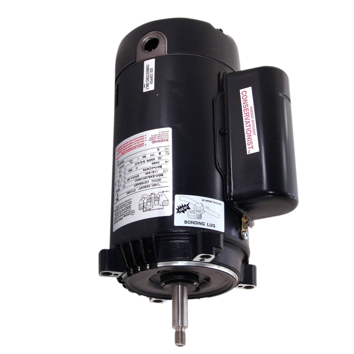 A.O. Smith Century Up-Rated 2.5 HP 3,450 RPM 1 Speed Pool Pump Motor (For Parts)