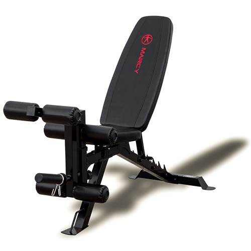 Marcy Olympic Strength Cage System and Multipurpose Utility Slant Board Bench