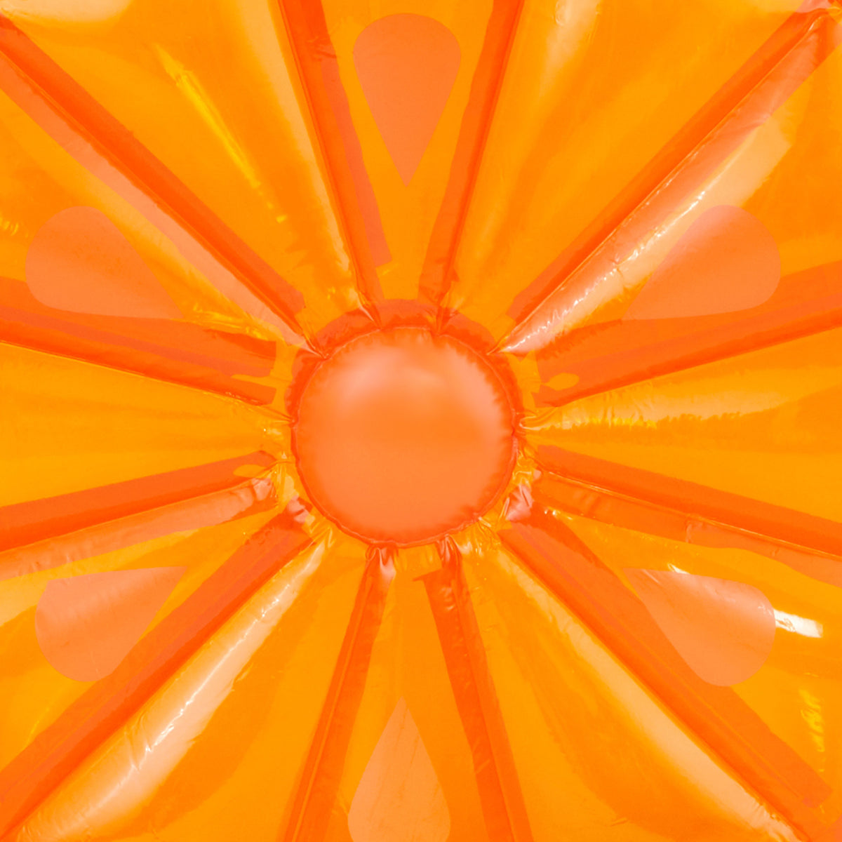Swimline 60-Inch Inflatable Heavy-Duty Pool Orange Slice Float | 9054 (Used)