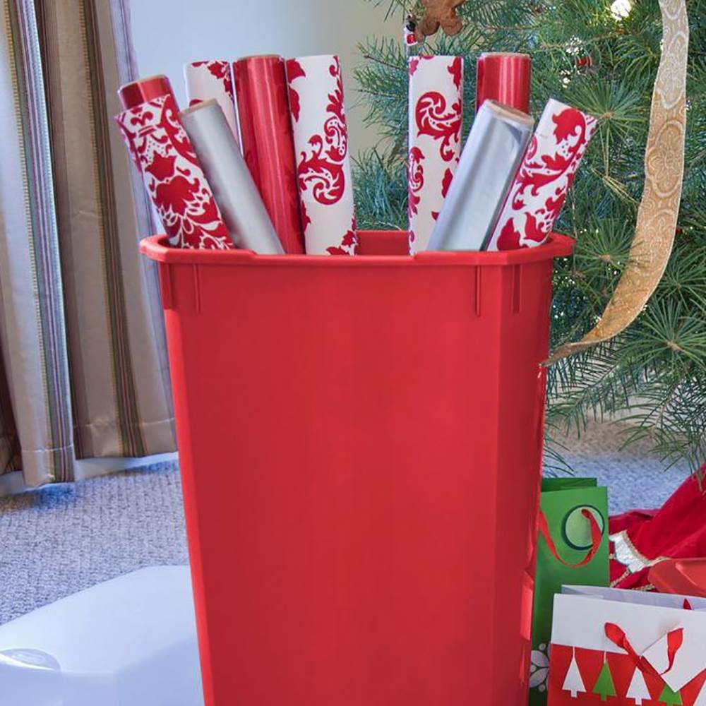 Sterilite 30" Christmas Holiday Gift Wrapping Paper Storage Container (Open Box)