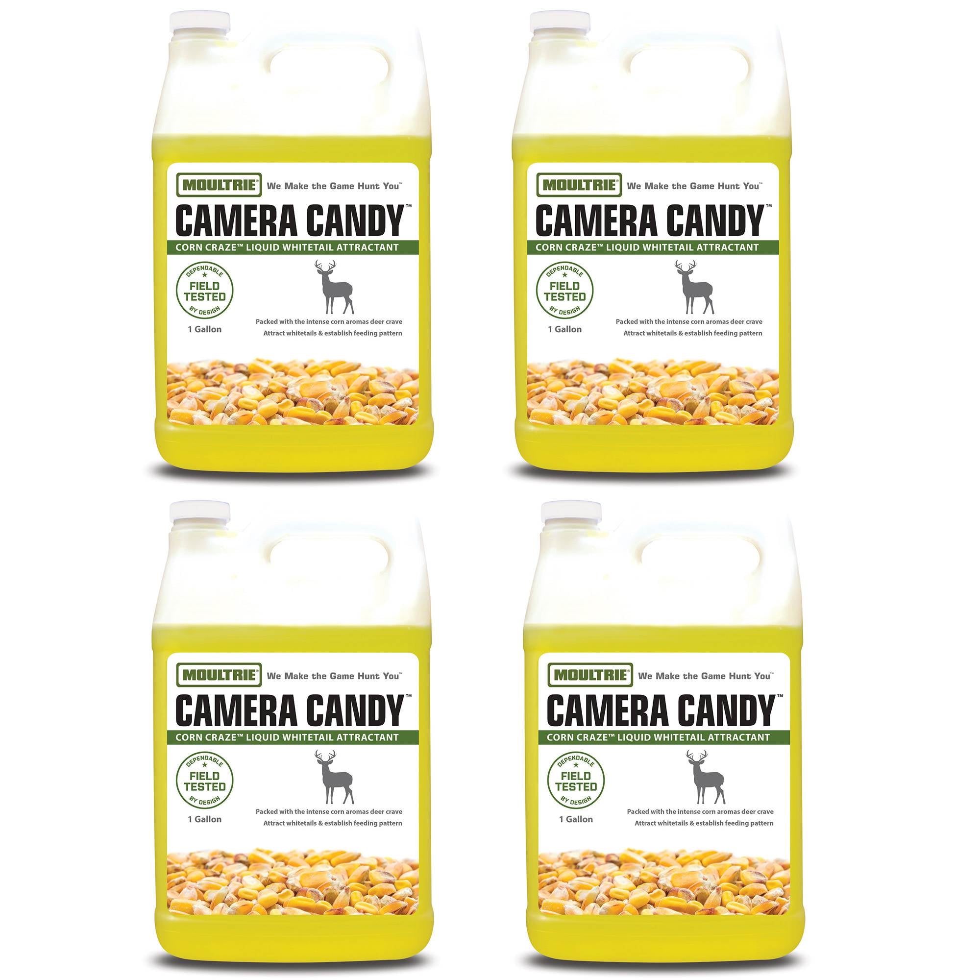 Moultrie Camera Candy Corn Craze Liquid Whitetail Deer Attractant (4 Gallons)