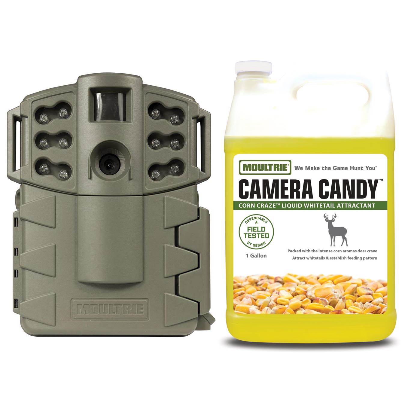 Moultrie Game Spy A-5 Gen2 Infrared Game Camera & Corn Candy Deer Attractant