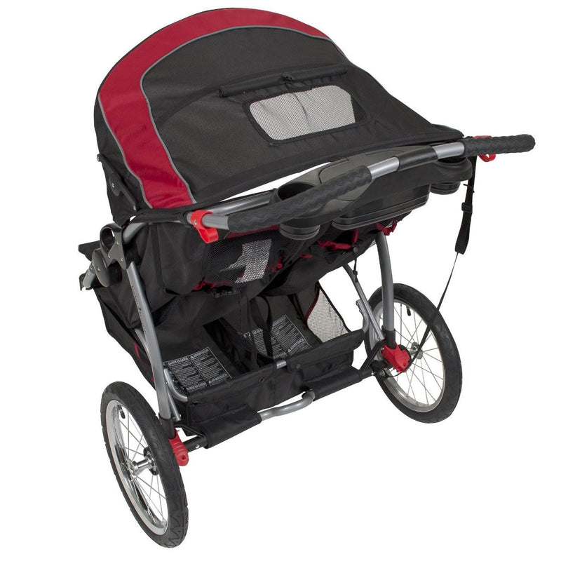 Baby Trend Expedition Lightweight Jogging Double Baby Stroller, Centennial