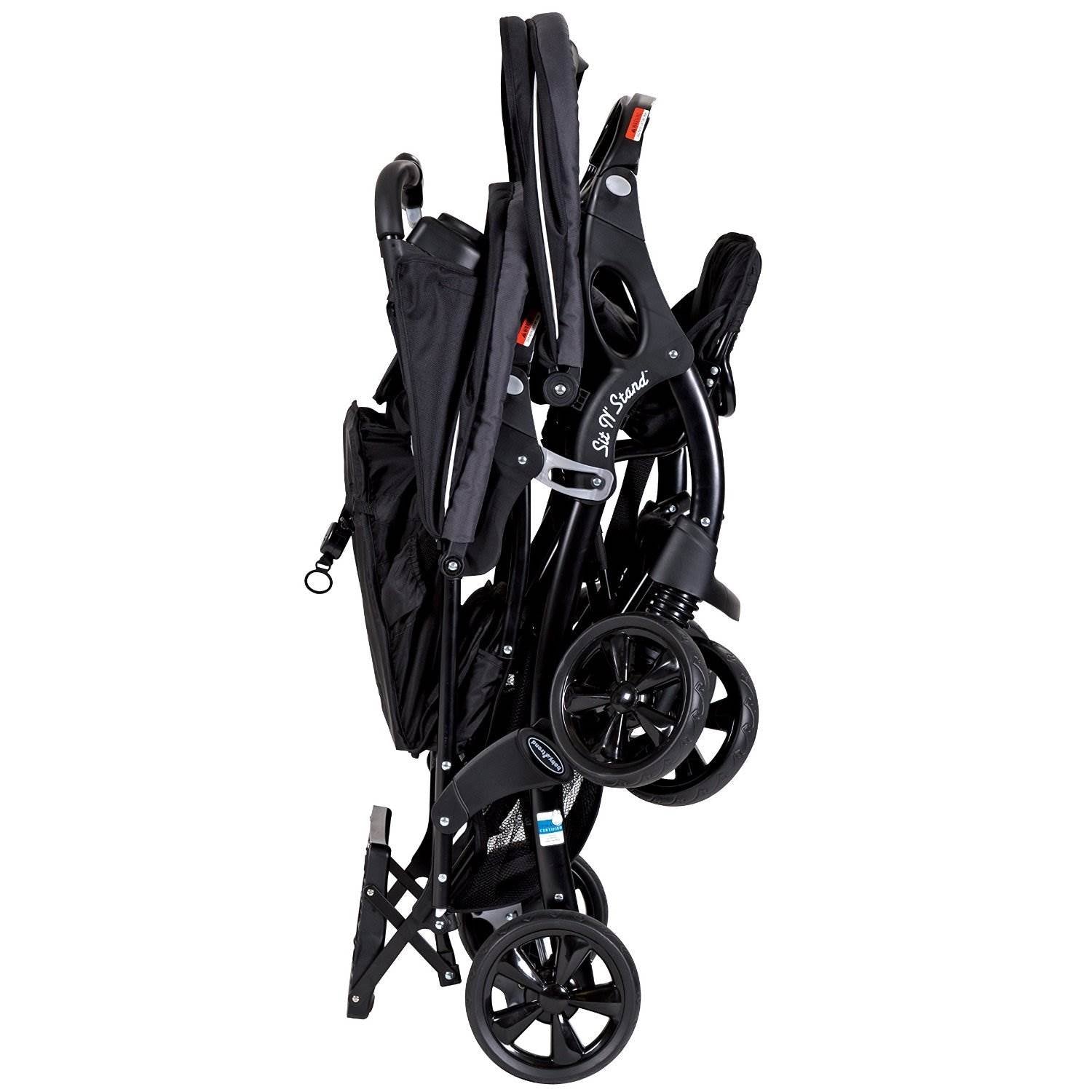 Baby Trend Double Sit N' Stand Toddler and Baby Stroller, Onyx (Open Box) - VMInnovations