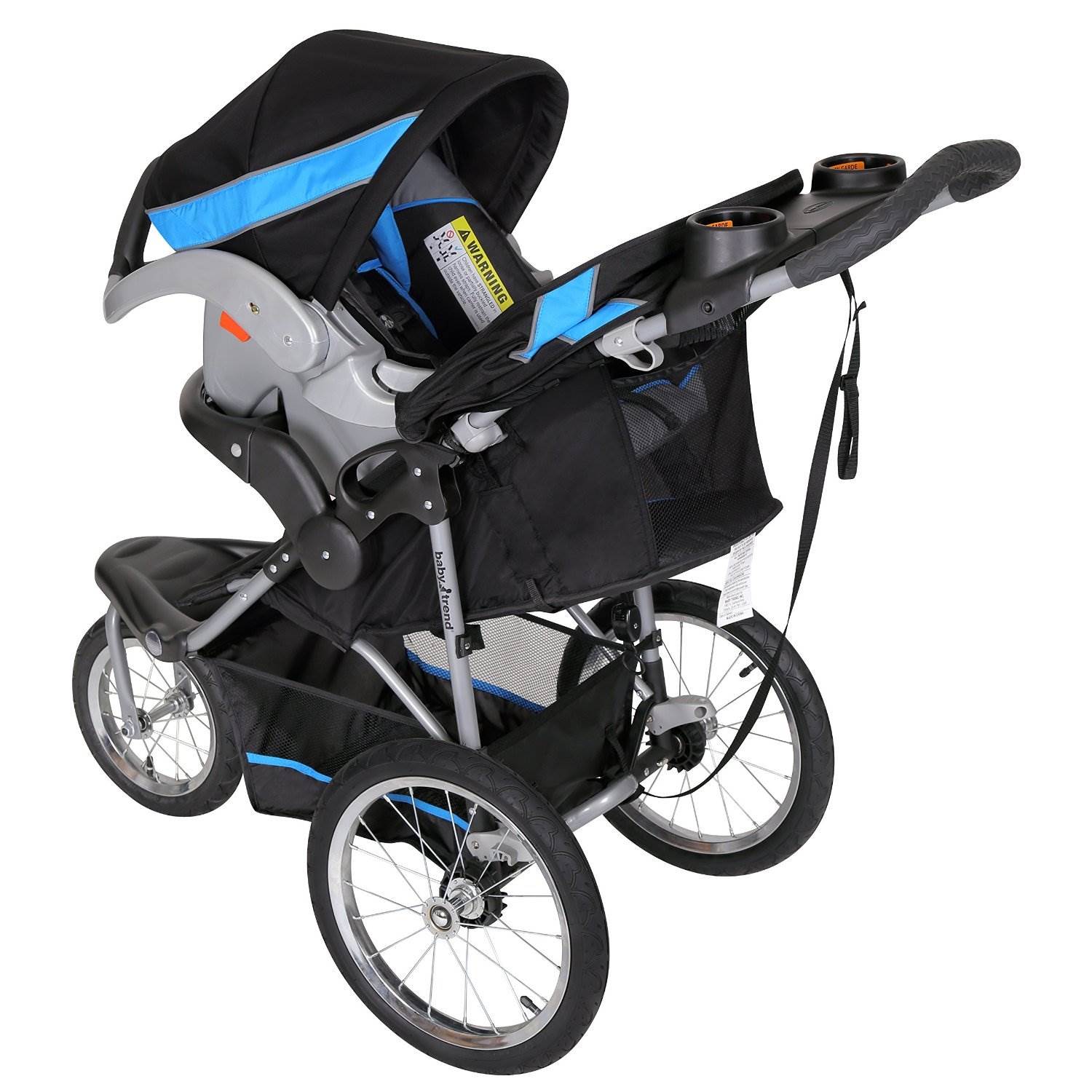 Baby Trend Expedition Travel w/Stroller & Car Seat, Millennium blue (Used) - VMInnovations