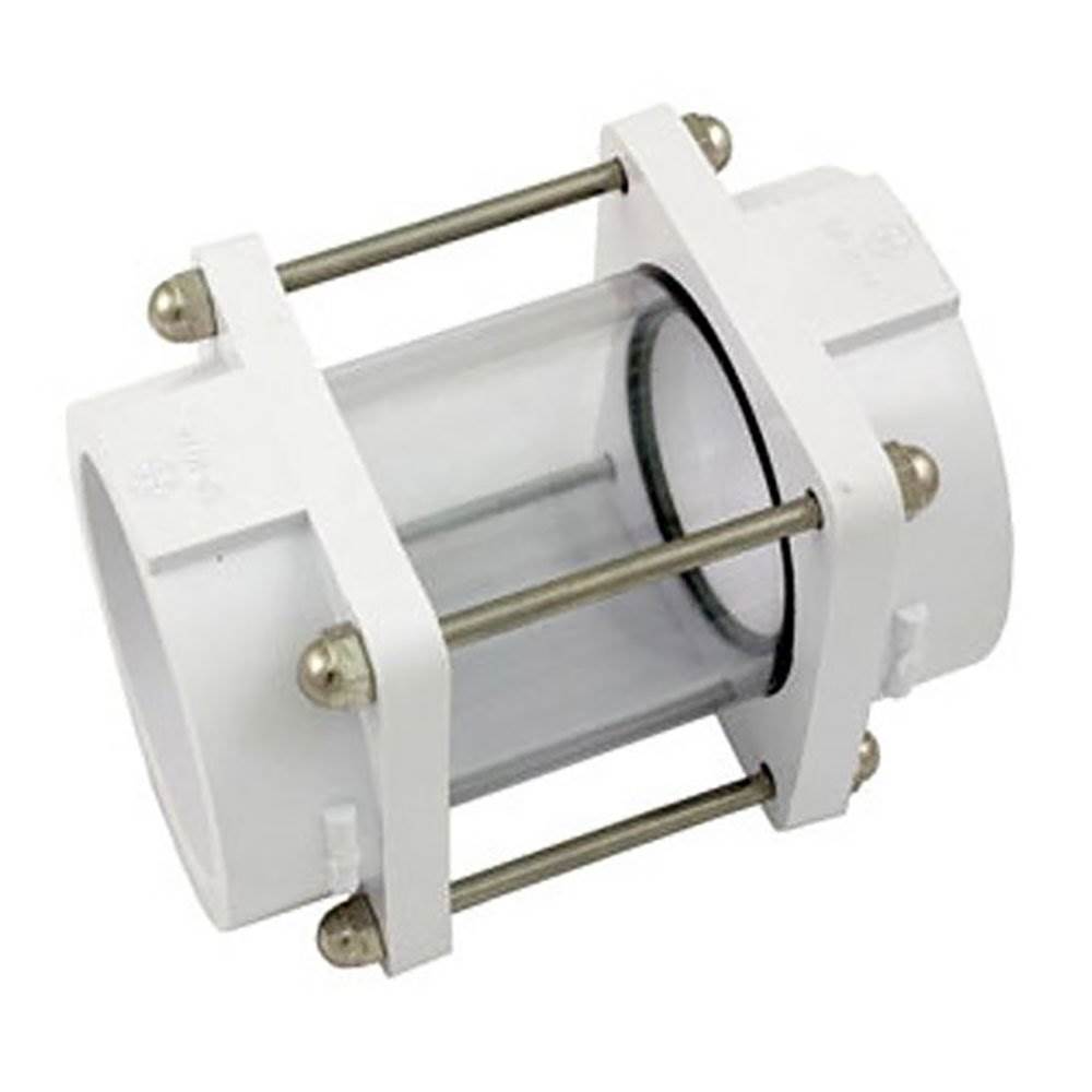Hayward 2" Socket In Line Slip Sight VariFlo Glass Replacement (Open Box)