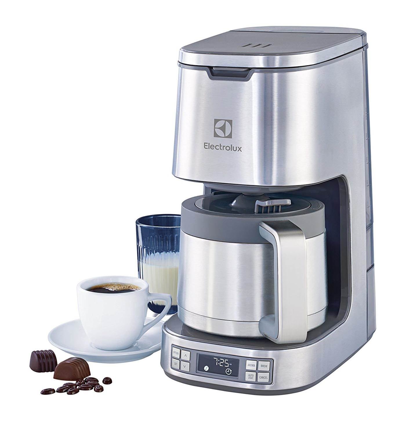 Electrolux Expressionist 10 Cup Filter Stainless Thermal Coffee Maker (Open Box)