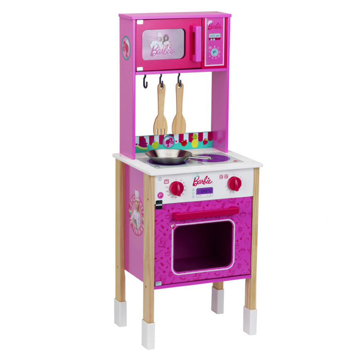 Theo Klein 2 In 1 Barbie Kitchen/Dollhouse and Epic Chef Wooden Kitchen Playset - VMInnovations